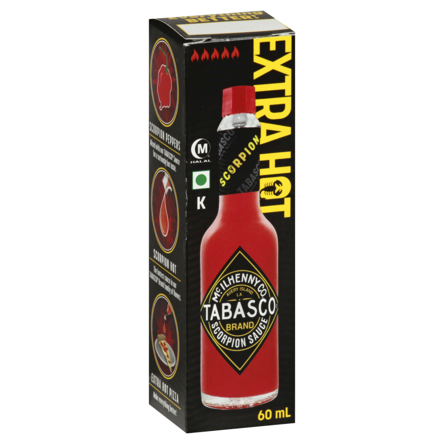 Tabasco releases hottest ever 'Scorpion Sauce' for limited time