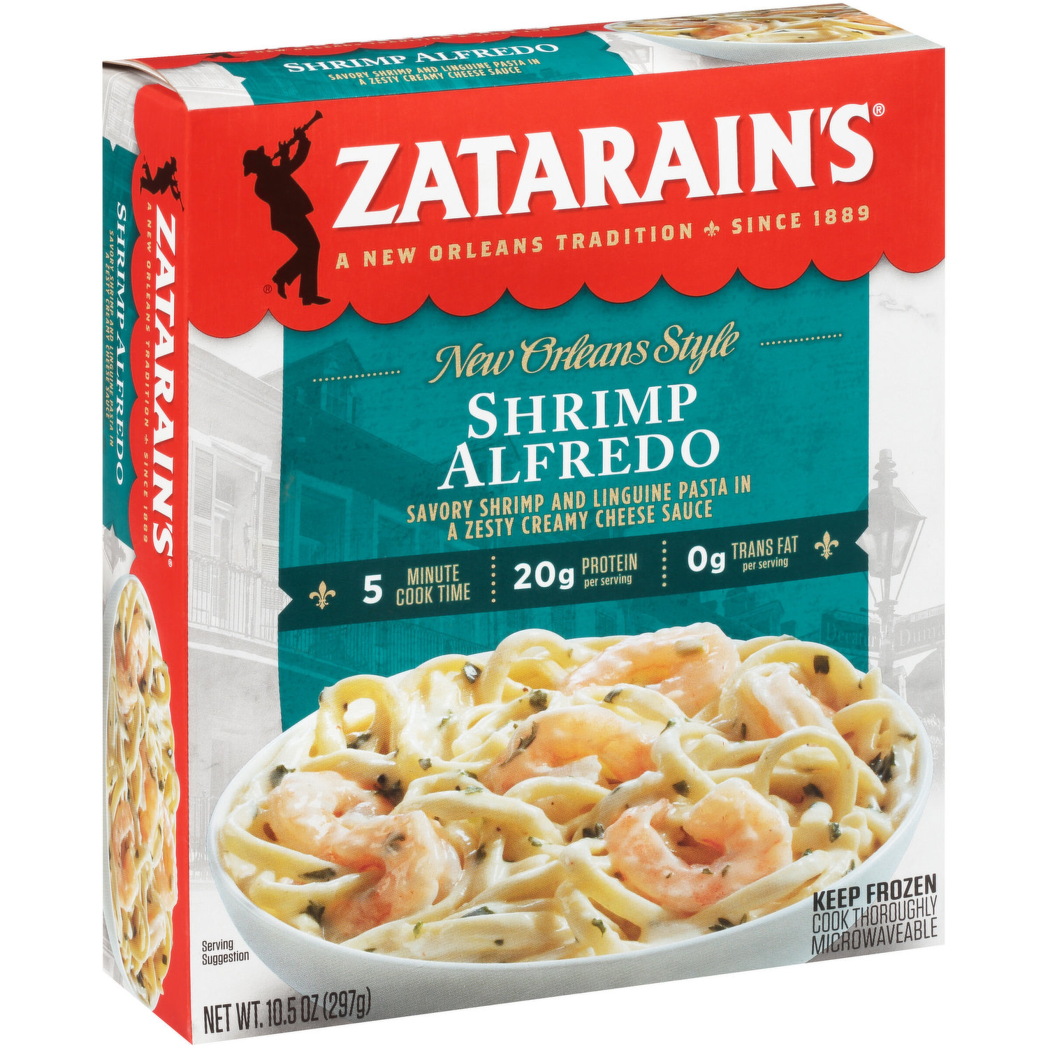 Zatarain's Frozen Meal Red Bean and Rice with Sausage (12 oz) Delivery -  DoorDash