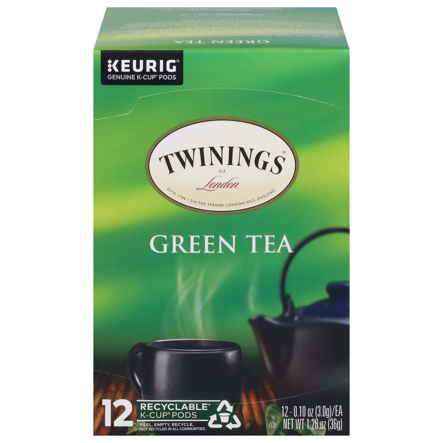 Pure Peppermint K-Cup® Pods – Twinings North America