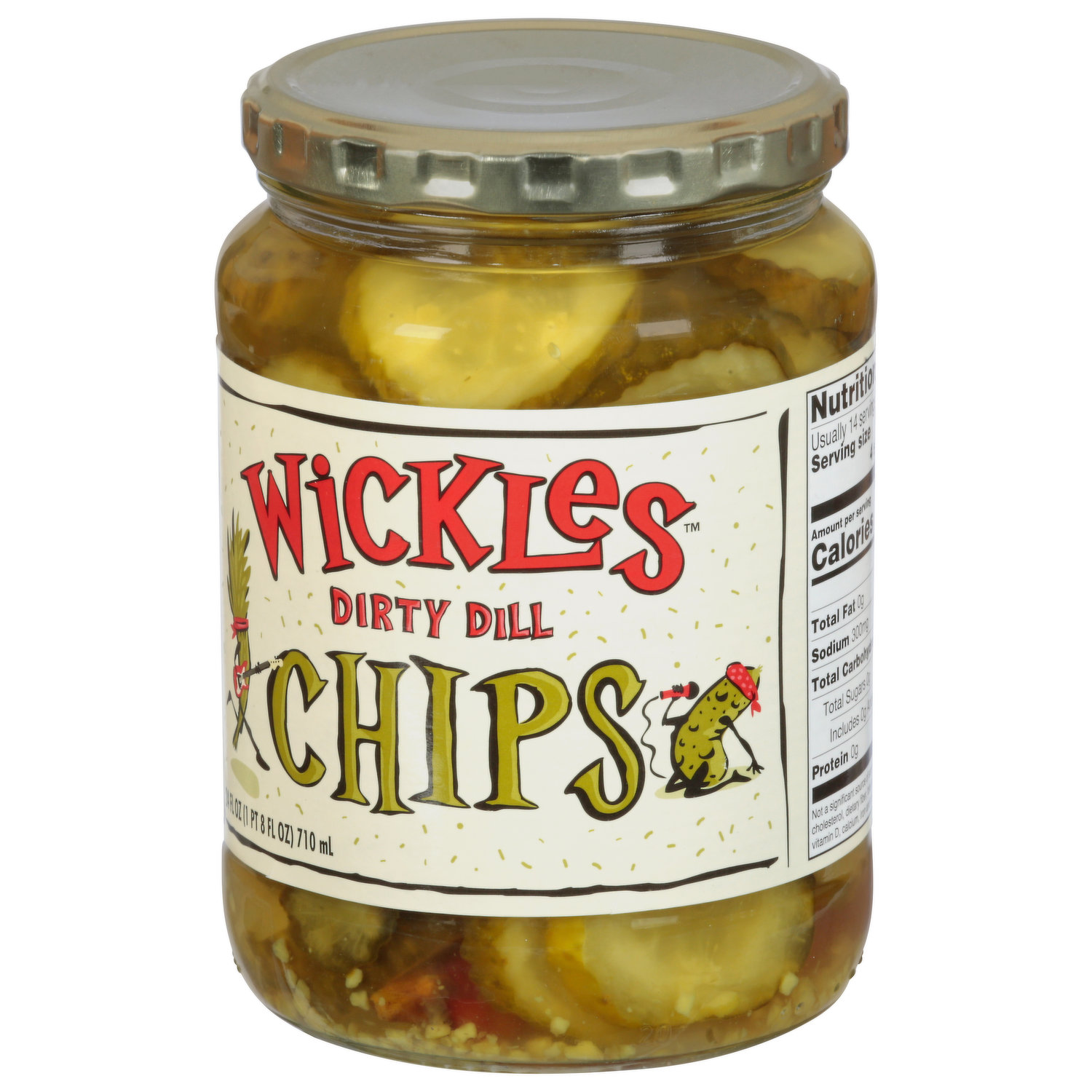 Wickles Dill Chips, Dirty