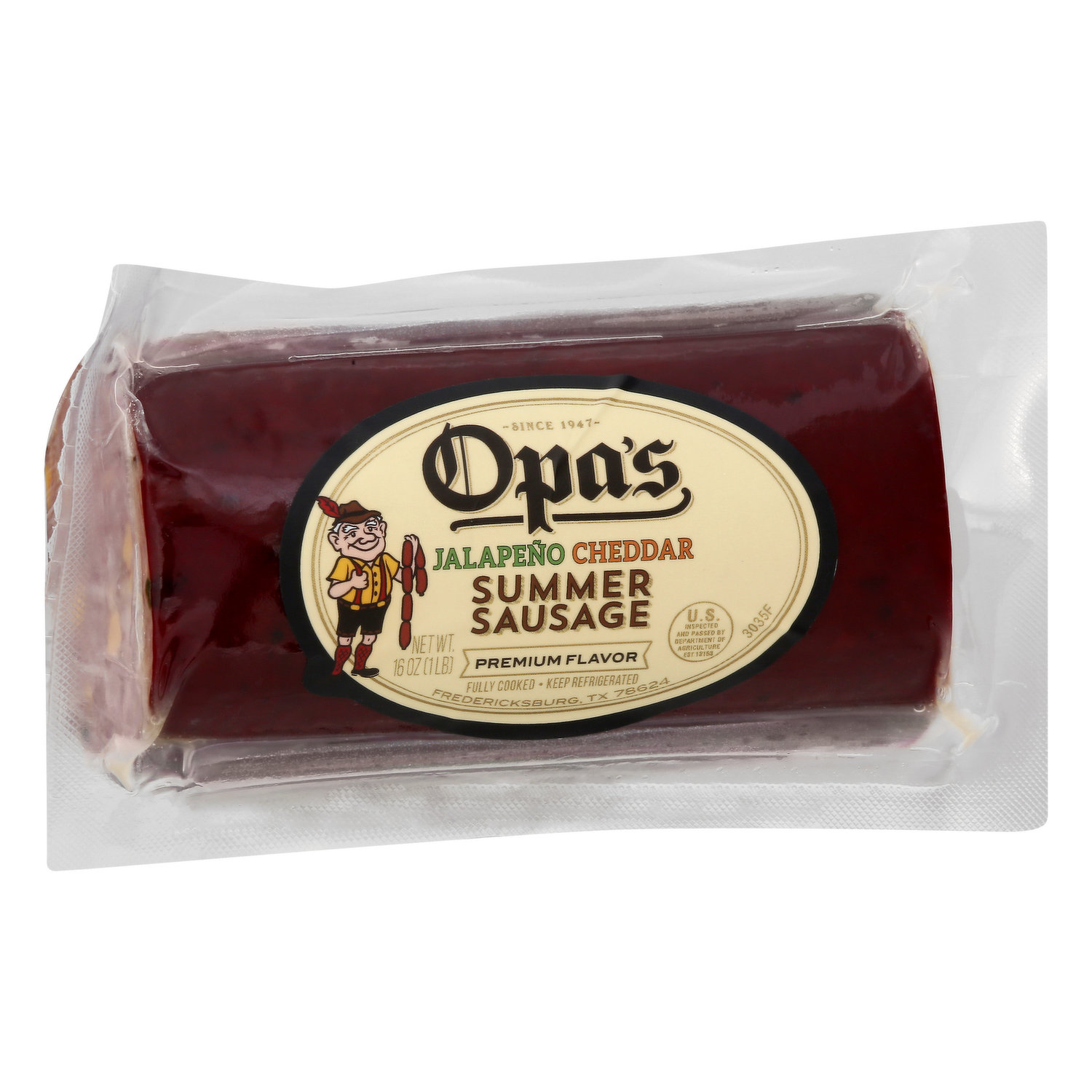 Opa's Jalapeño Cheddar Smoked Sausage – Opa's Smoked Meats