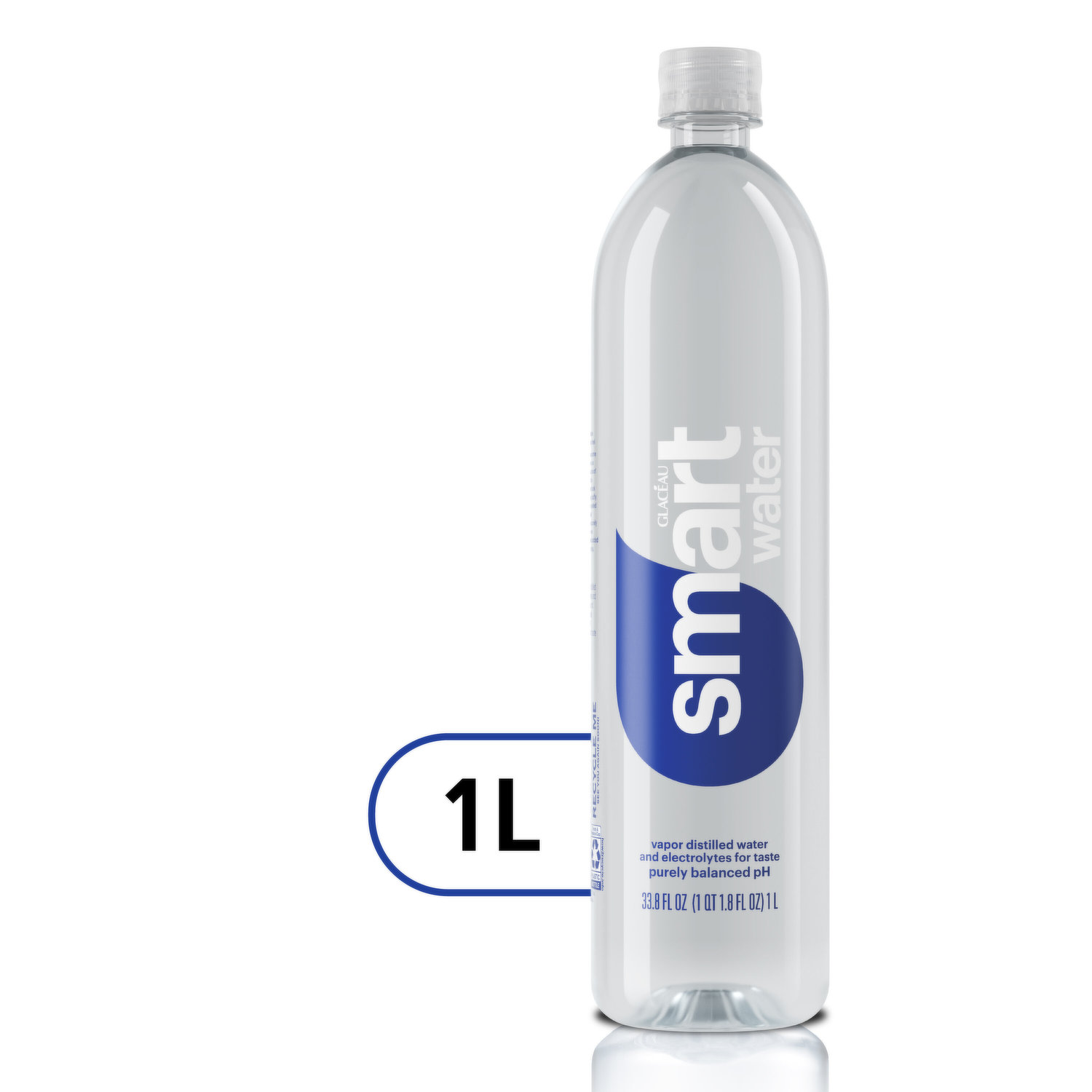  JUST Water - 100% Spring Water, Naturally Alkaline, 8.0 pH -  Plant-Based, BPA Free, Sustainable and Fully Recyclable Boxed Water Bottle  - Eco-Friendly - 1L / 33.8 Fl Oz (Pack of 6) : Grocery & Gourmet Food