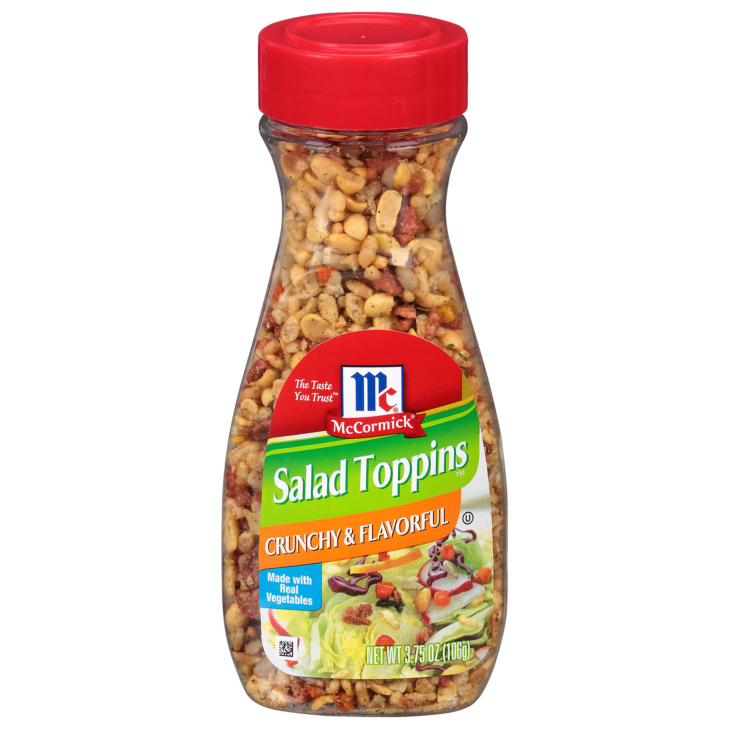  McCormick Crunchy Salad Toppings and Bacon Flavored Chips  Bundle (one container of each kind with storage / leftover bag). Great for  topping salads, baked potatoes and more! : Grocery 