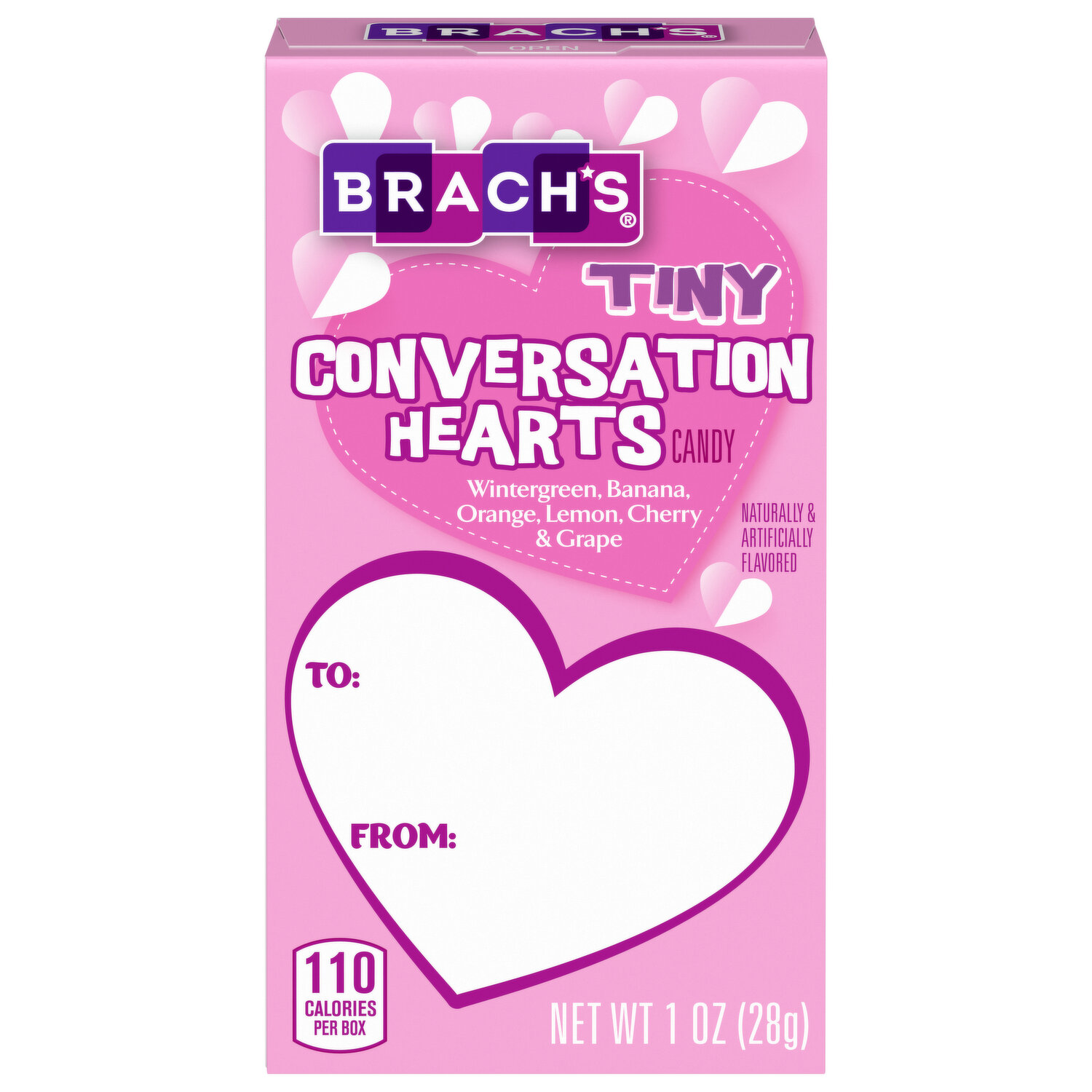 Brach's Candy, Conversation Hearts, Large 14 oz, Shop