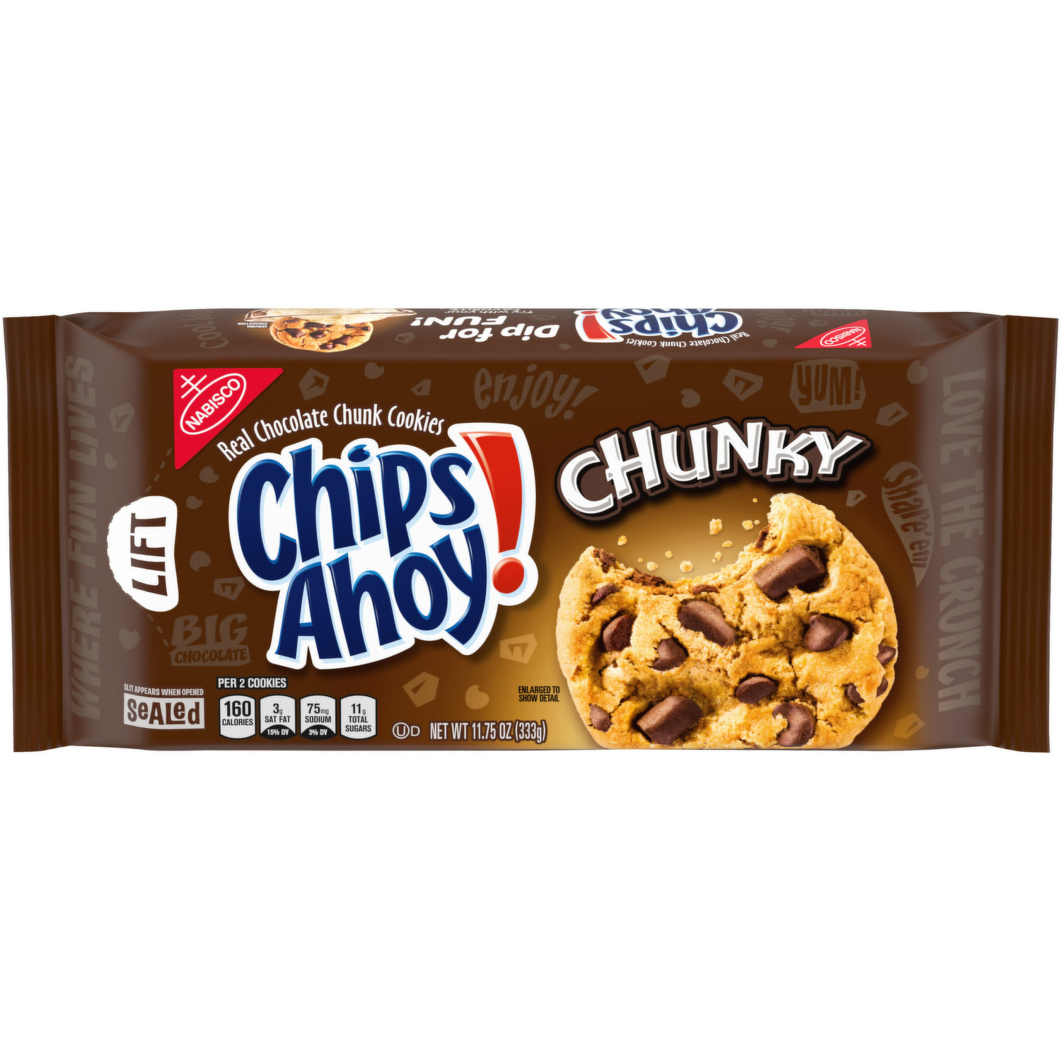 Chips Ahoy! Cookies, Peanut Butter Cups, Family Size! 14.25 Oz
