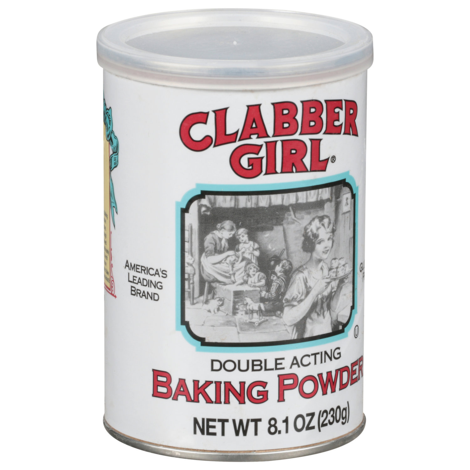 Clabber Girl Double Acting Baking Powder, 8.1 Ounce