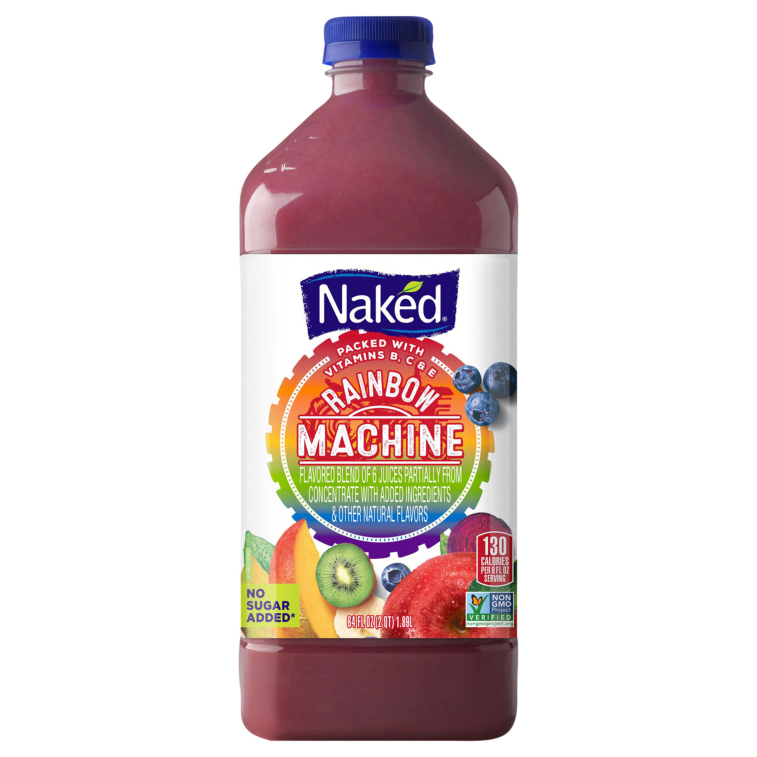  Naked Juice Variety Pack, Strawberry Banana, Mighty Mango,  Berry Blast and Blue Machine