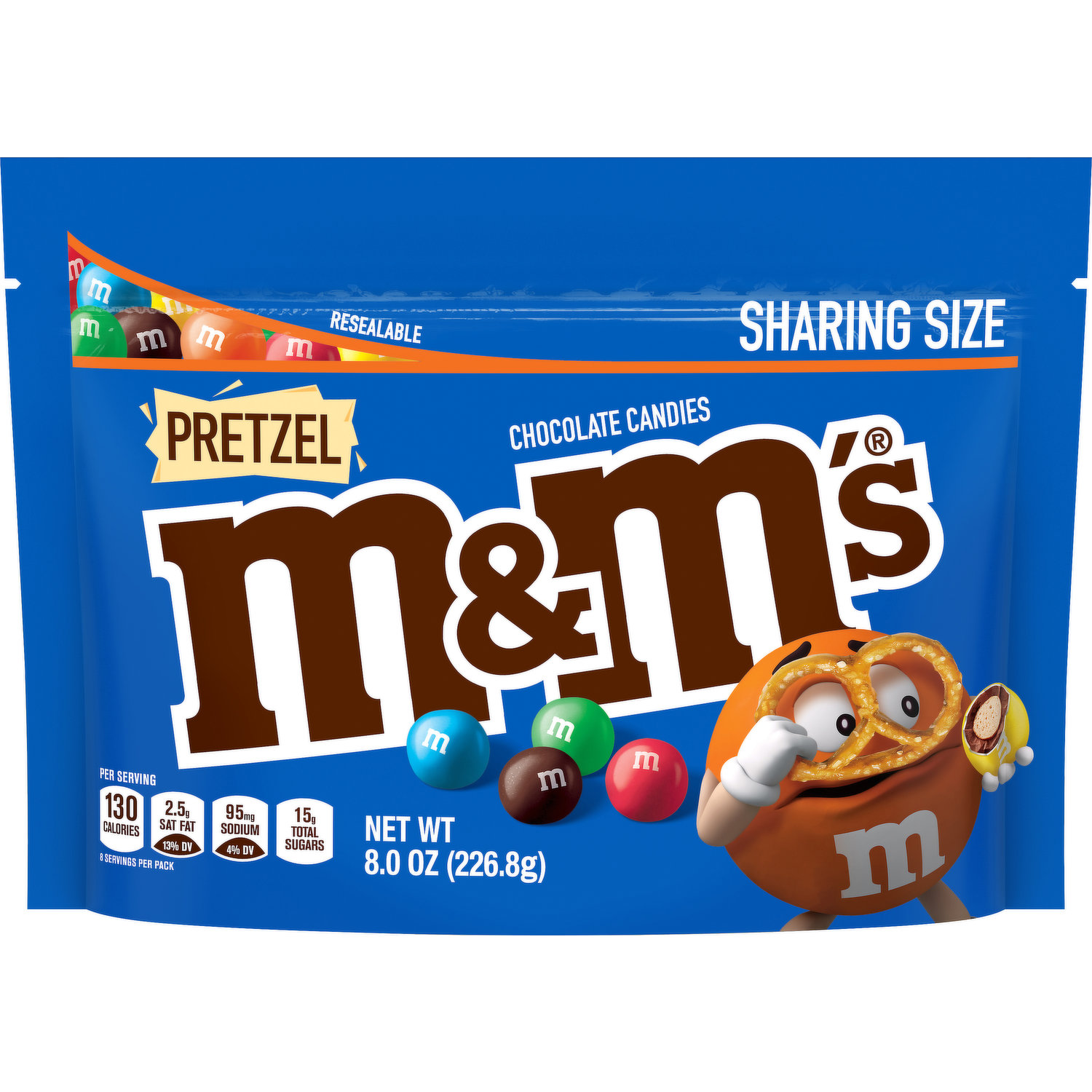 M&M's Chocolate Candies, Dark Chocolate Peanut, Family Size 19.2