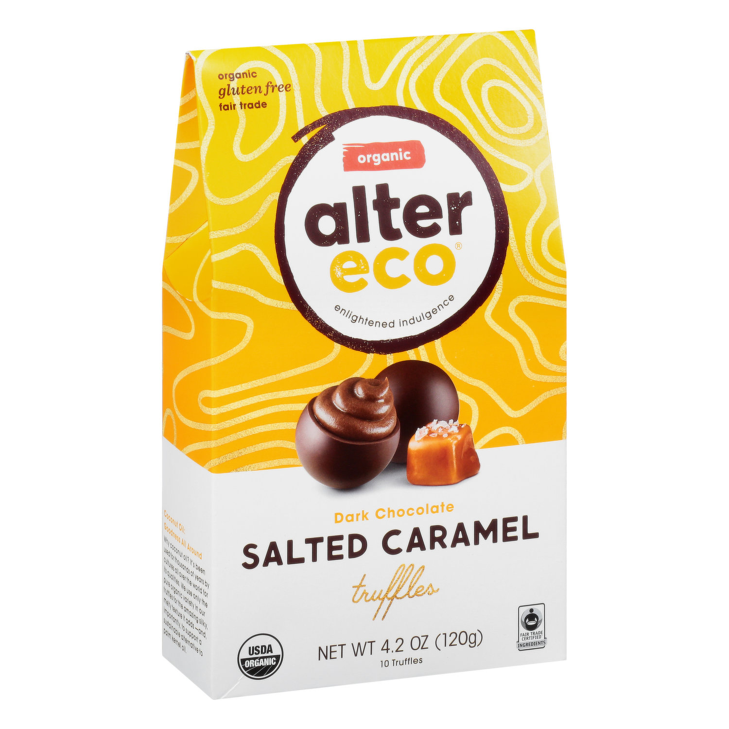 Organic Dark Salted Brown Butter Chocolate Bar (70%), 2.82 oz, Alter Eco