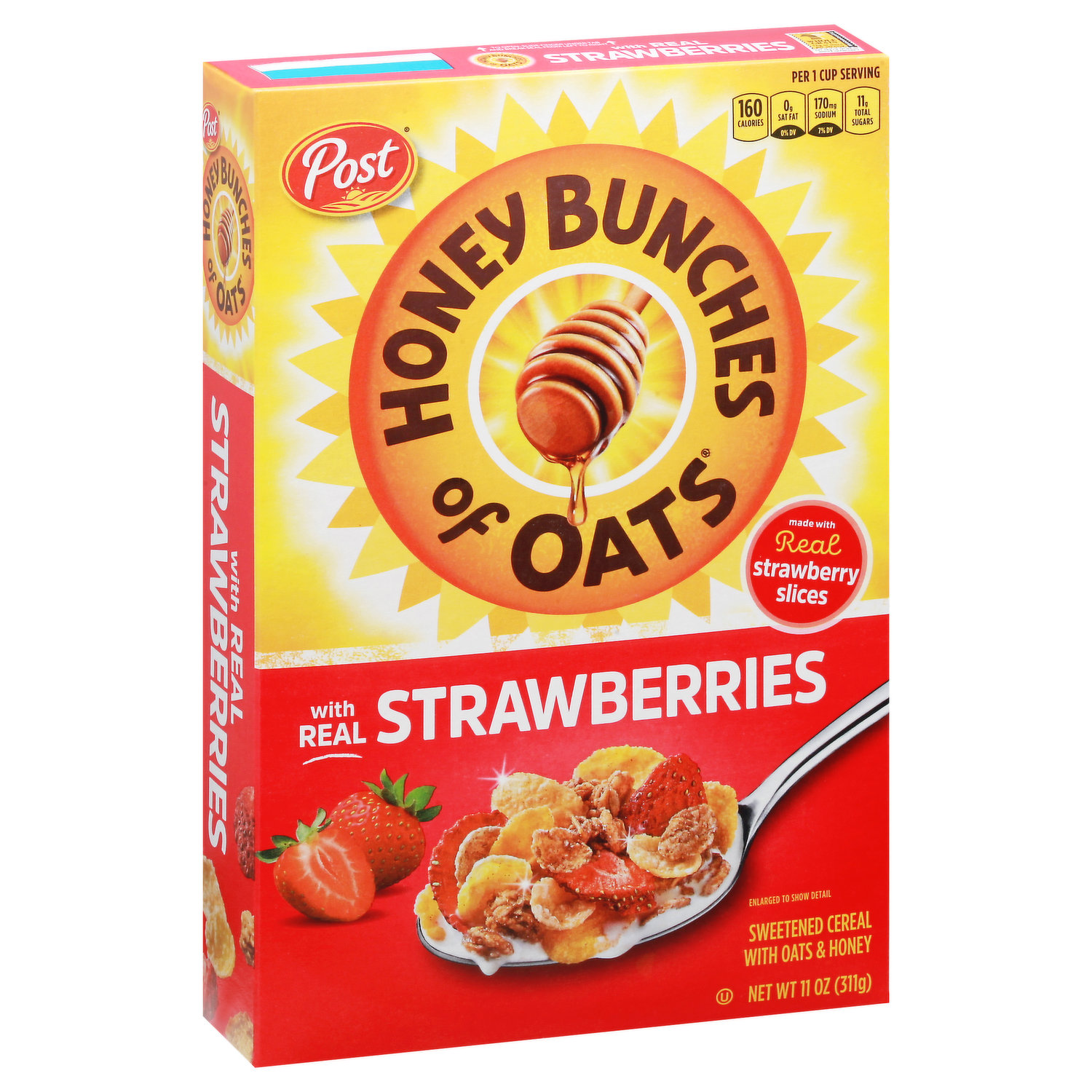 Honey Bunches of Oats Cereal, Honey Roasted, Large Size - FRESH by  Brookshire's