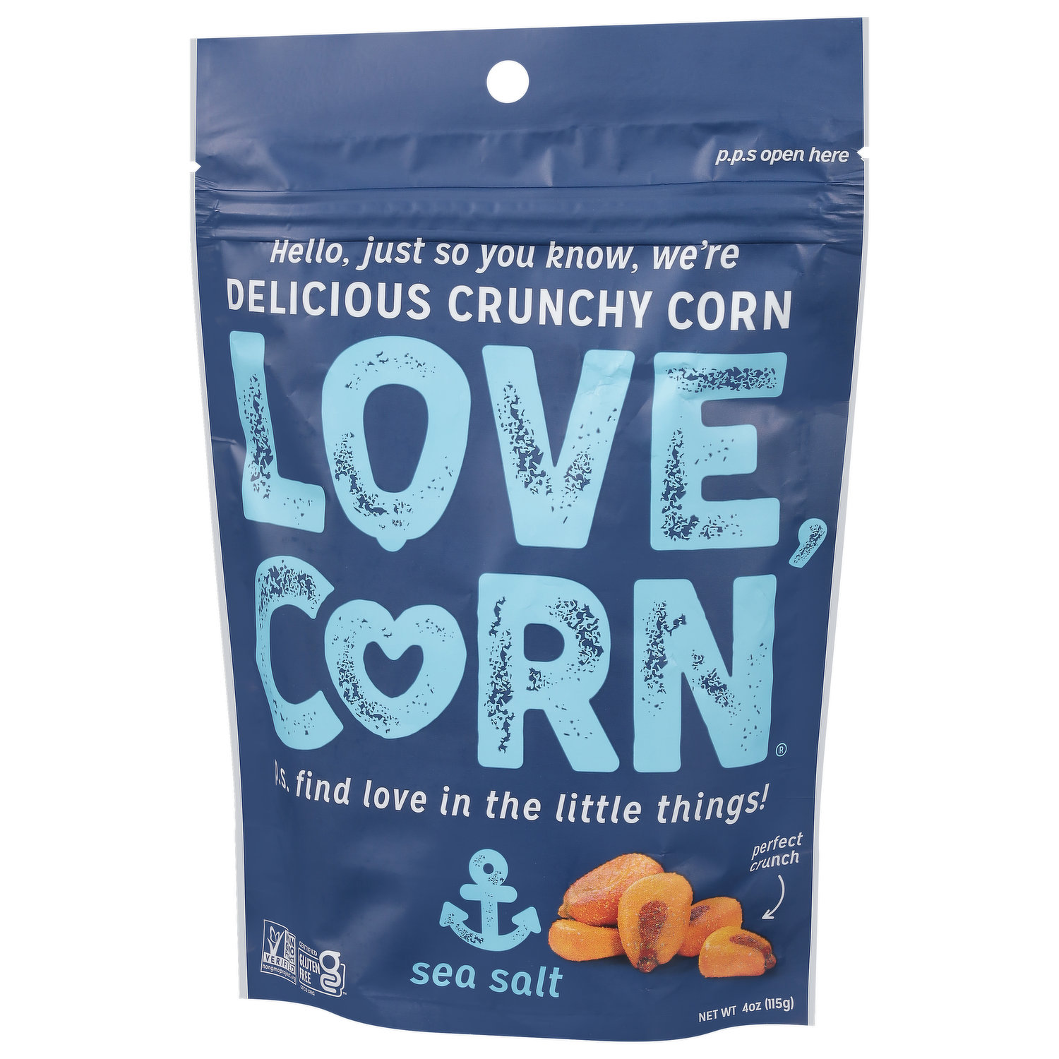 Love Corn Corn, Premium, Habanero Chilli, Crunchy - 4 oz