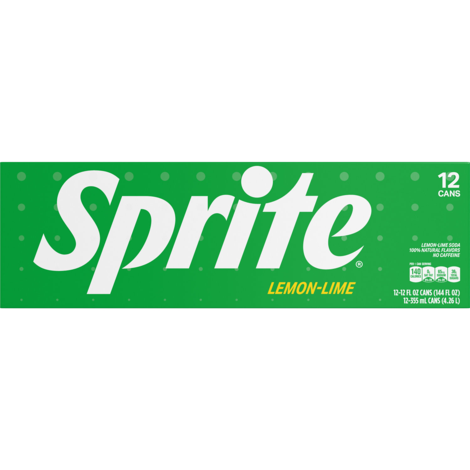 Sprite Soda, Lemon - Lime, 12 Pack