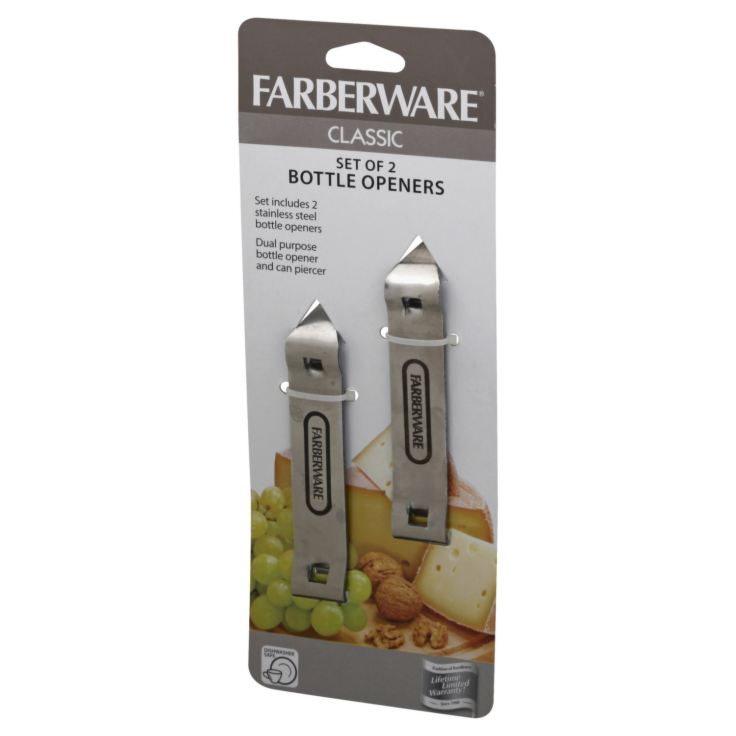 Farberware Classic Bottle Opener (Stainless Steel) 