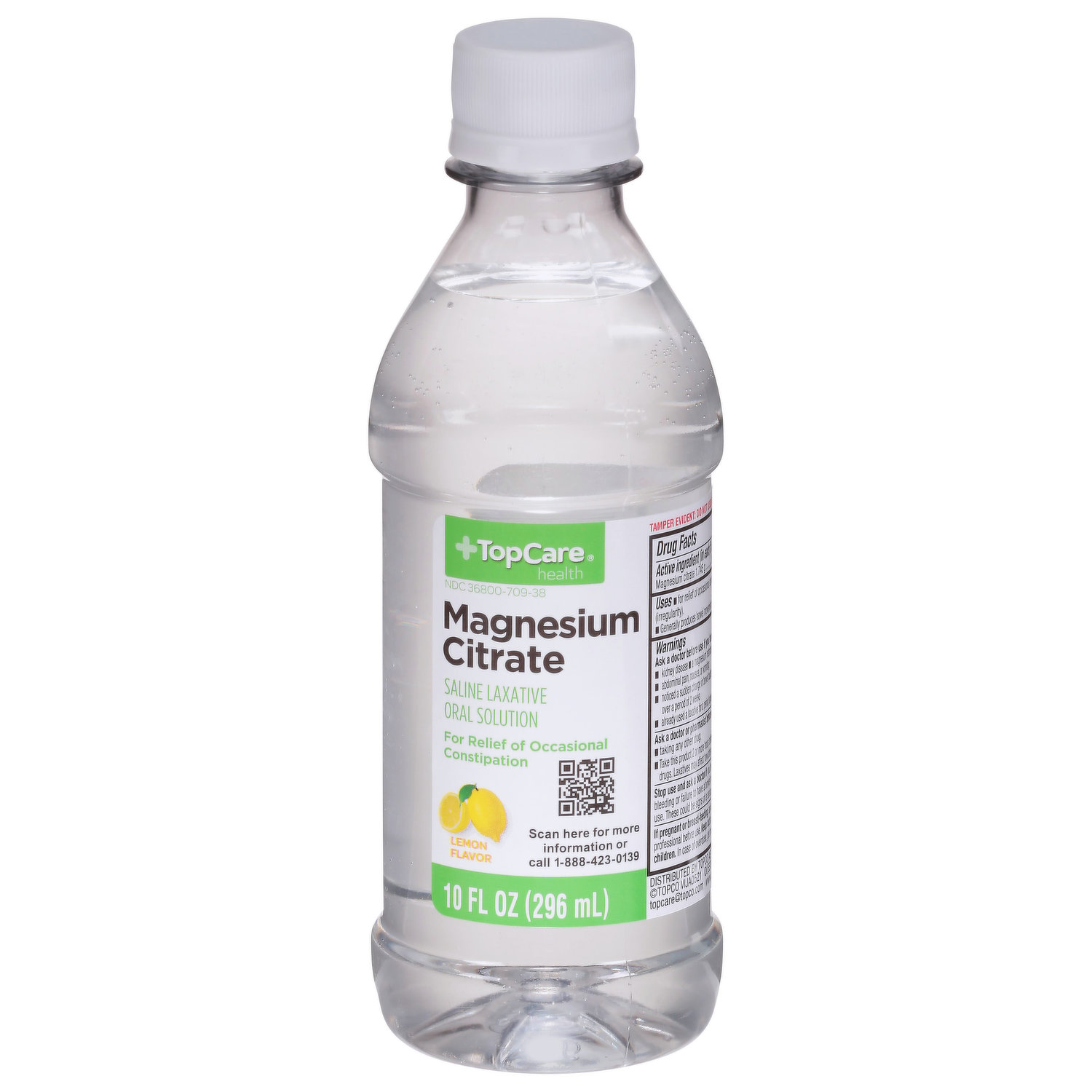 Topcare Magnesium Citrate Lemon Flavor