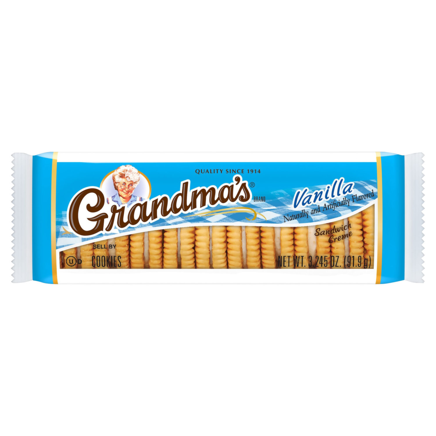 Grandma's Cookies, Vanilla, Sandwich Creme - Brookshire's