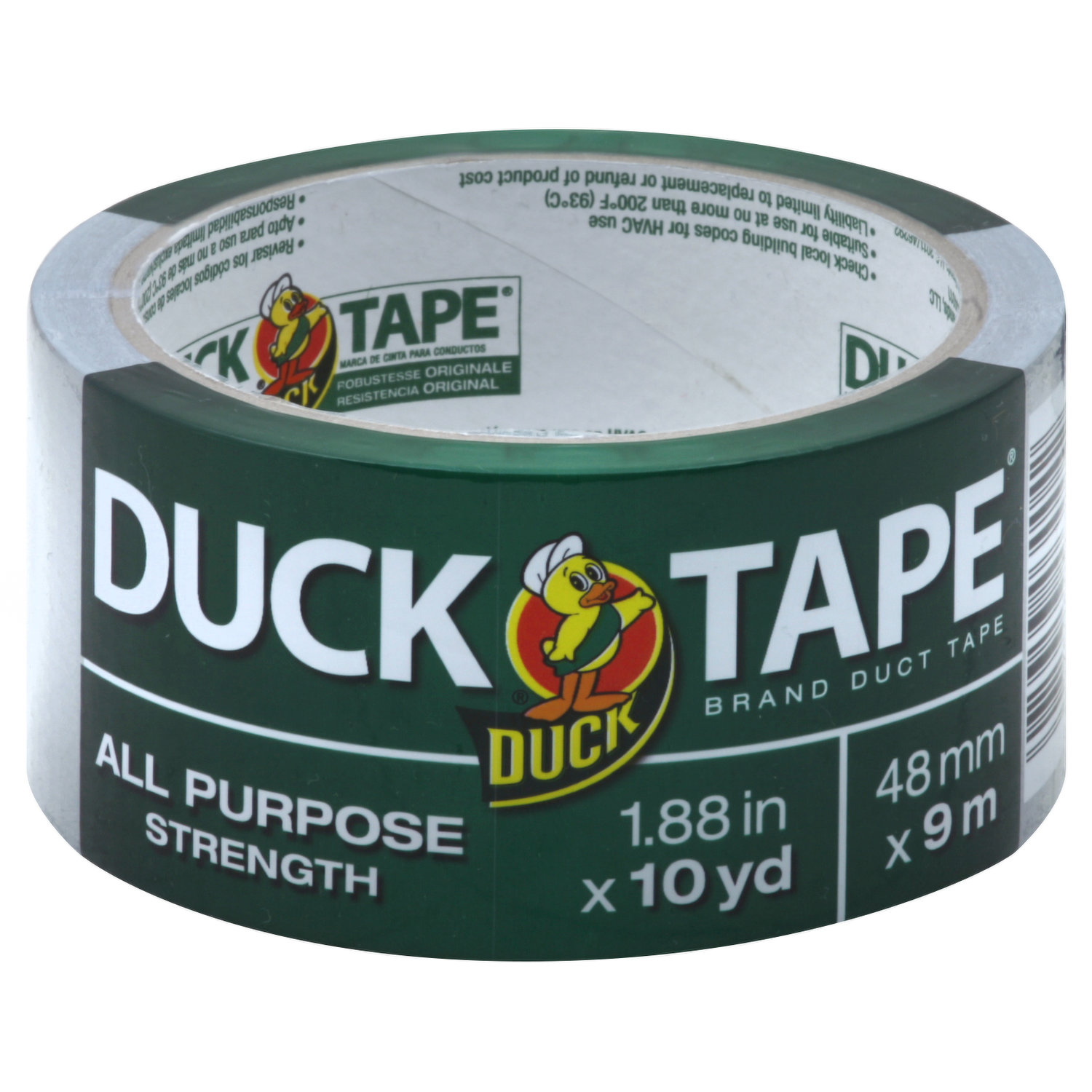 Duck 1.88 in. W X 10 yd L Black/White Checker Duct Tape - Ace Hardware