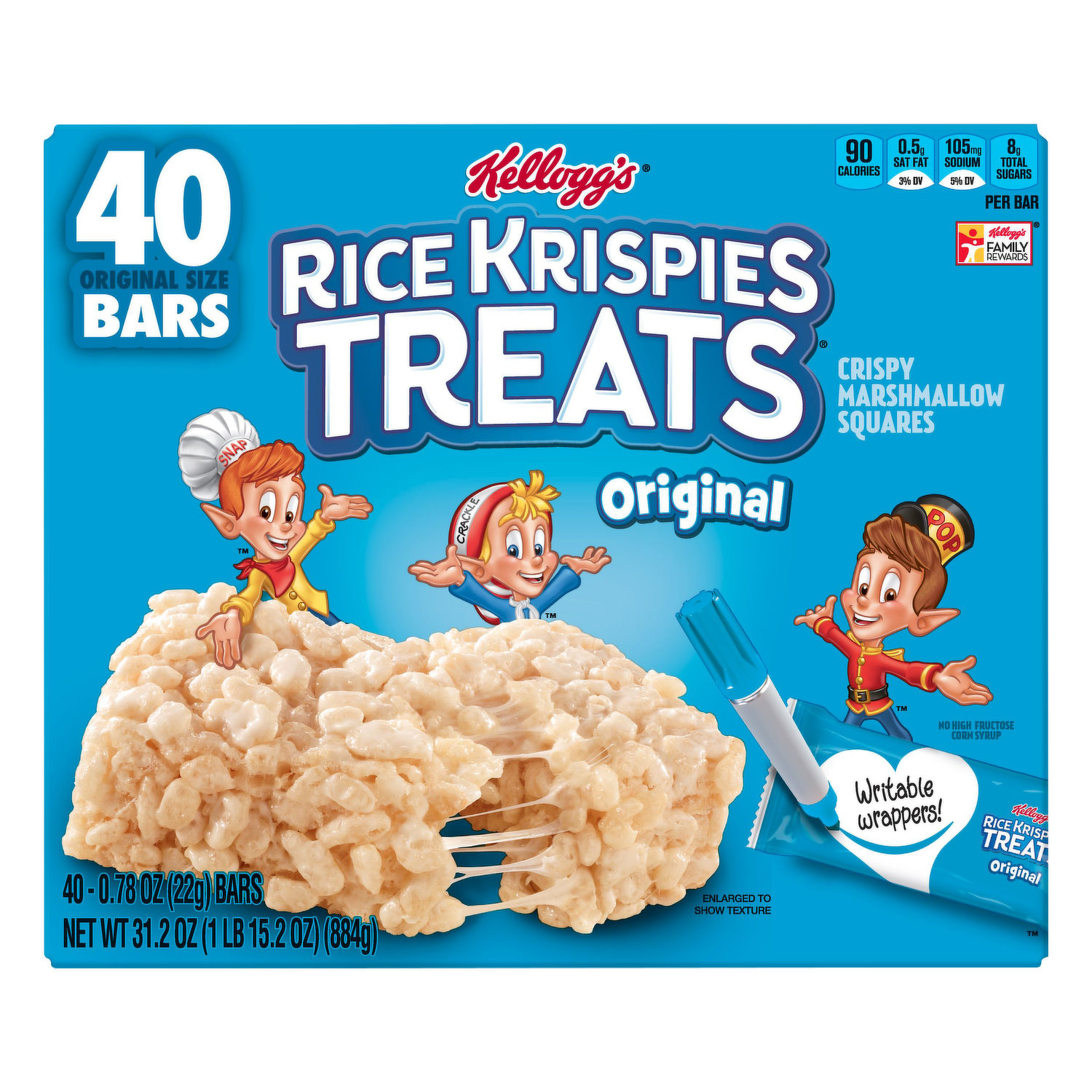  Giant 2lbs. Rice Krispies Treat - Cracker Barrel