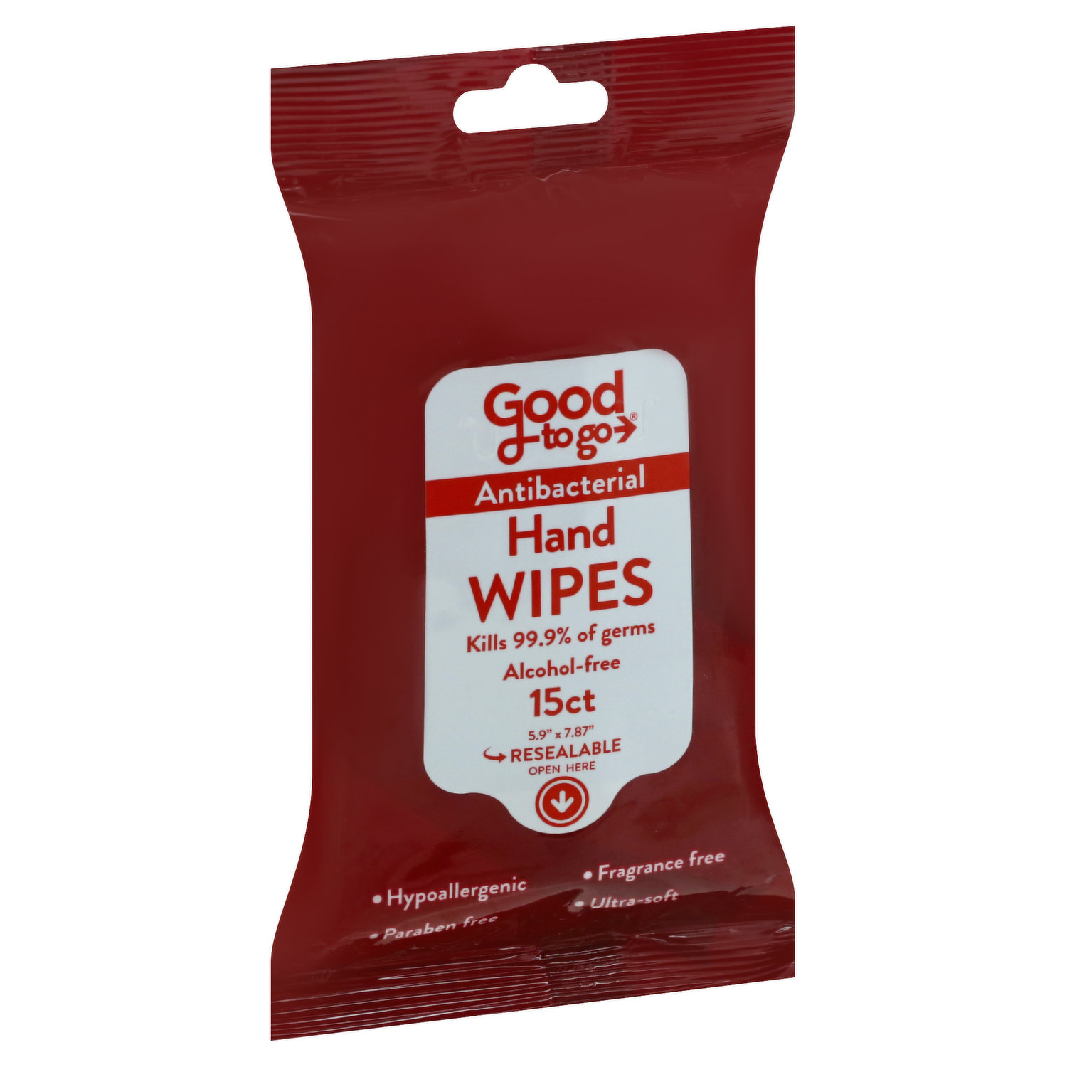 FOR:GOOD HAND WIPES Antibacterial Hand Wipes