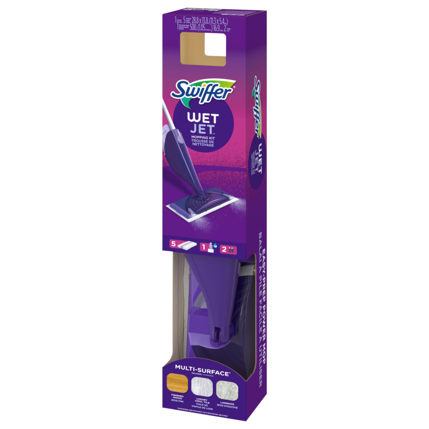 Swiffer + 2 stoffers starterset