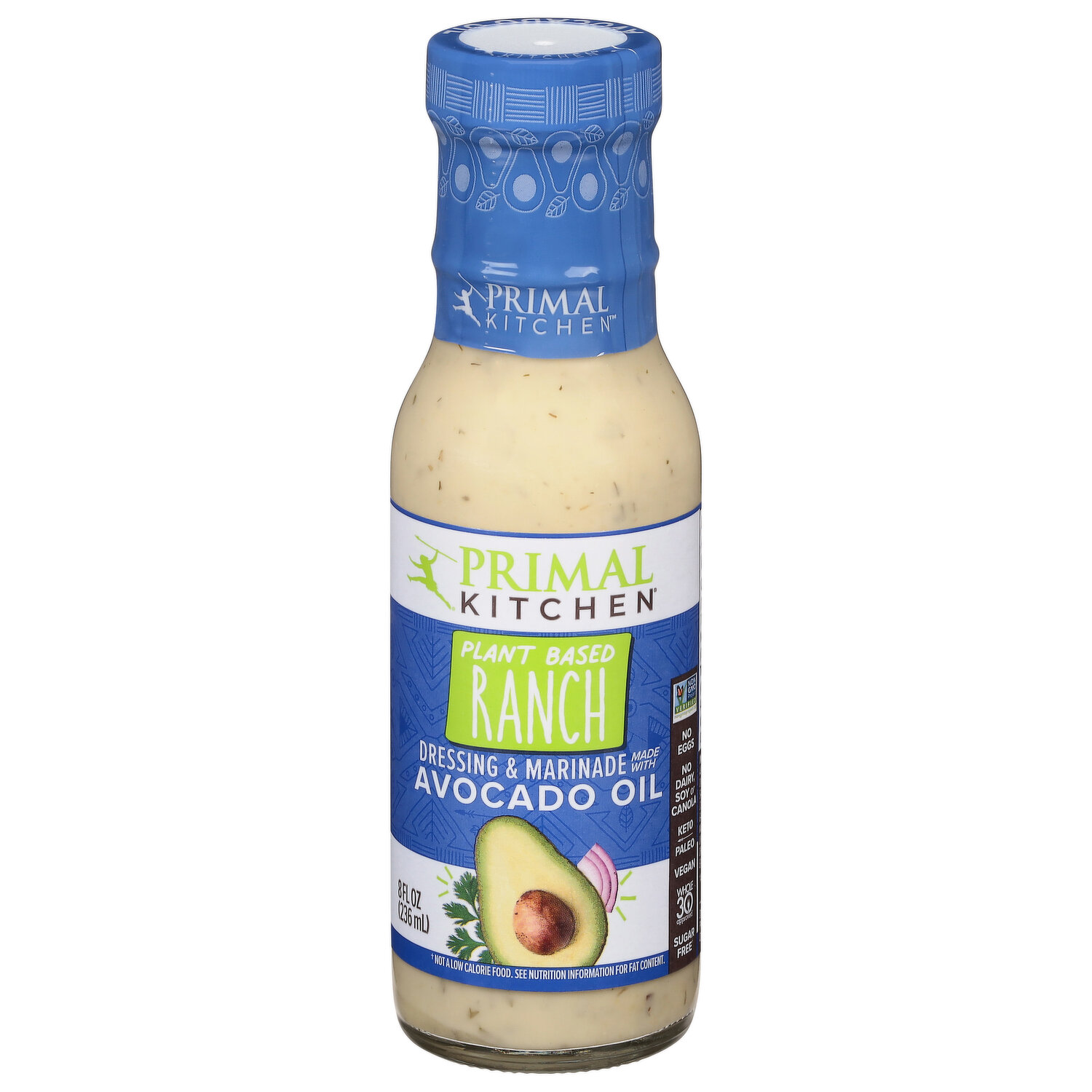 Primal Kitchen Dressing & Marinade, Caesar - 8 fl oz