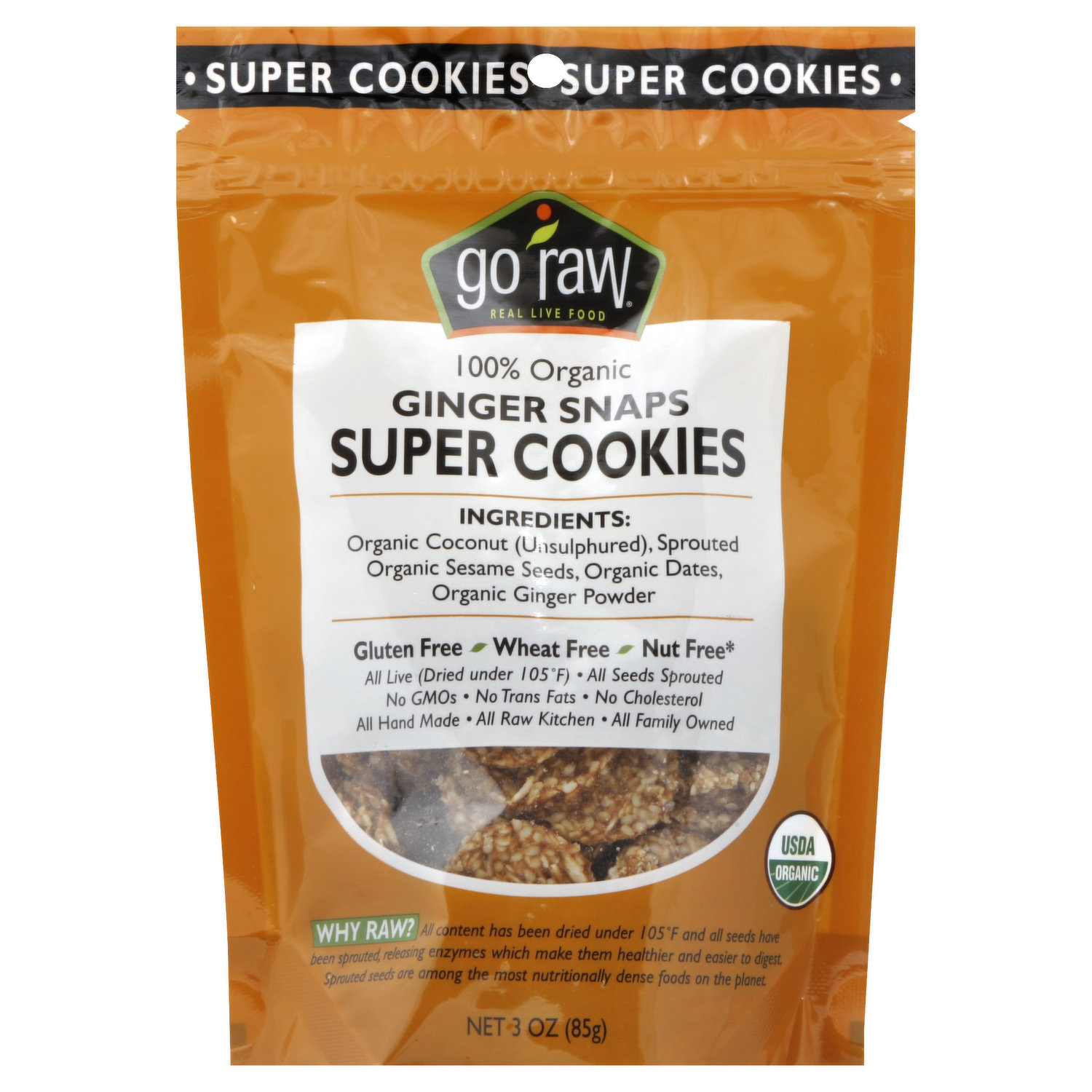 Coco-Coconut Sprouted Crisps - Organic, Gluten-Free – Foods Alive Inc.