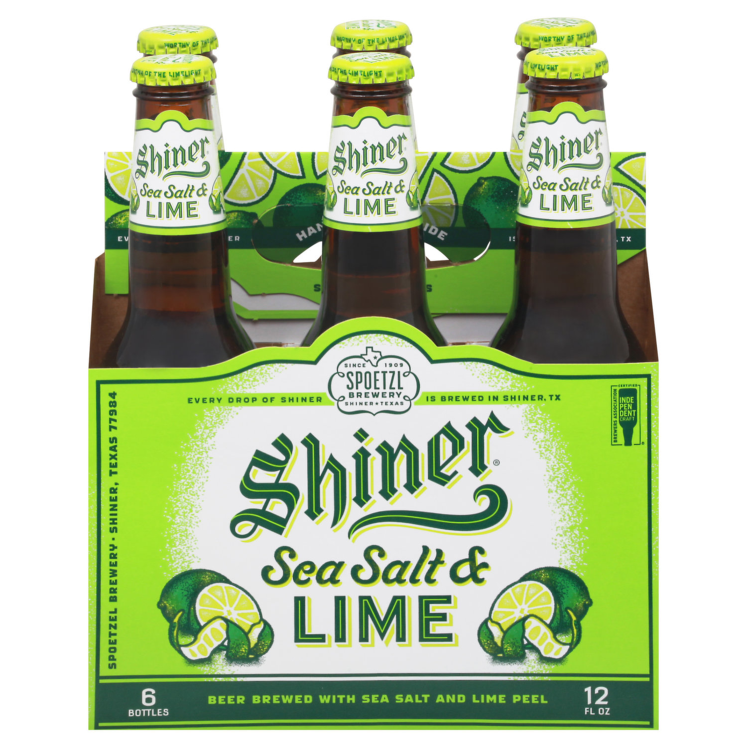 Shiner Bock 12 oz Glass Bottle