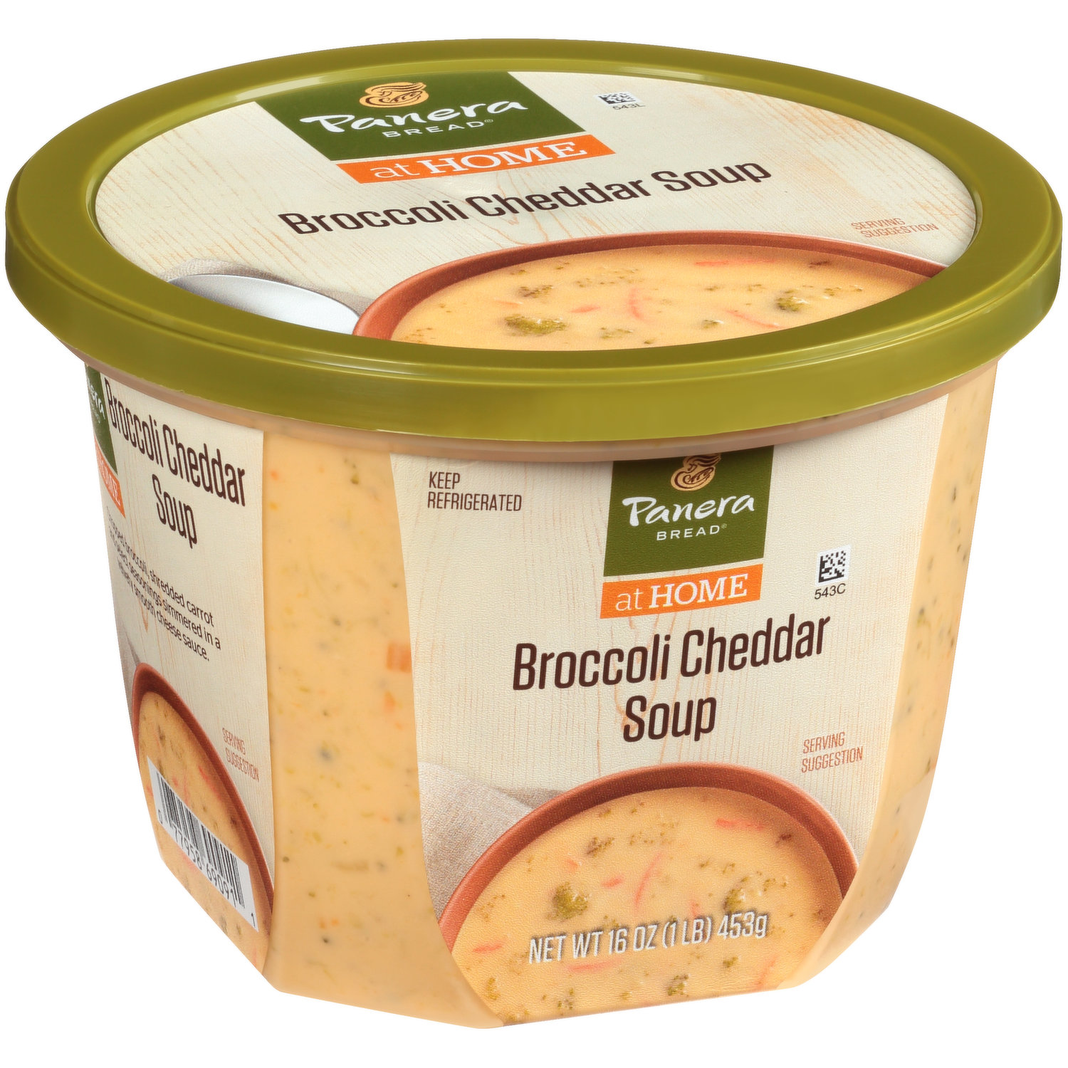 Panera Bread, Broccoli Cheddar Soup Cup, Refrigerated, Ready to Heat,  Microwaveable, 16 oz 