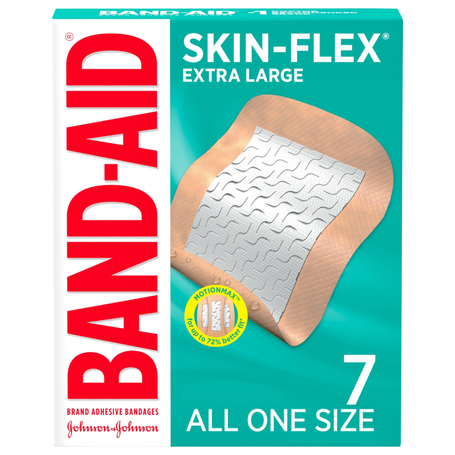 All Travel Sizes: Wholesale Johnson & Johnson Flexible Fabric Band-Aids -  Pack of 8: First Aid