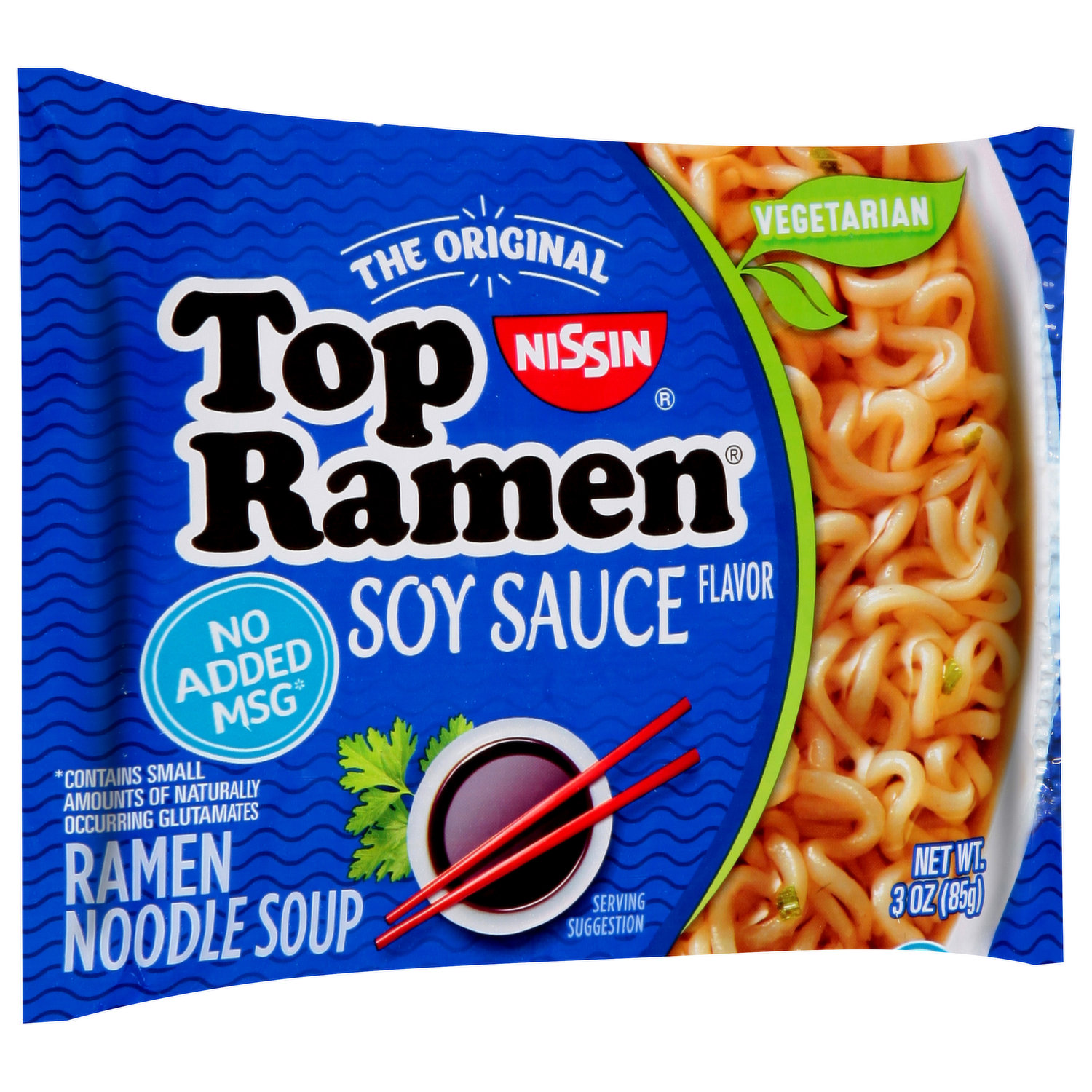 Nissin Top Ramen The Original Shrimp Flavor Ramen Noodle Soup, 18 oz