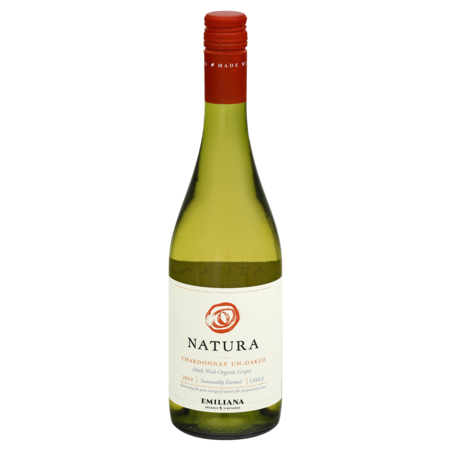 Natura Chardonnay, Un-Oaked, Chile