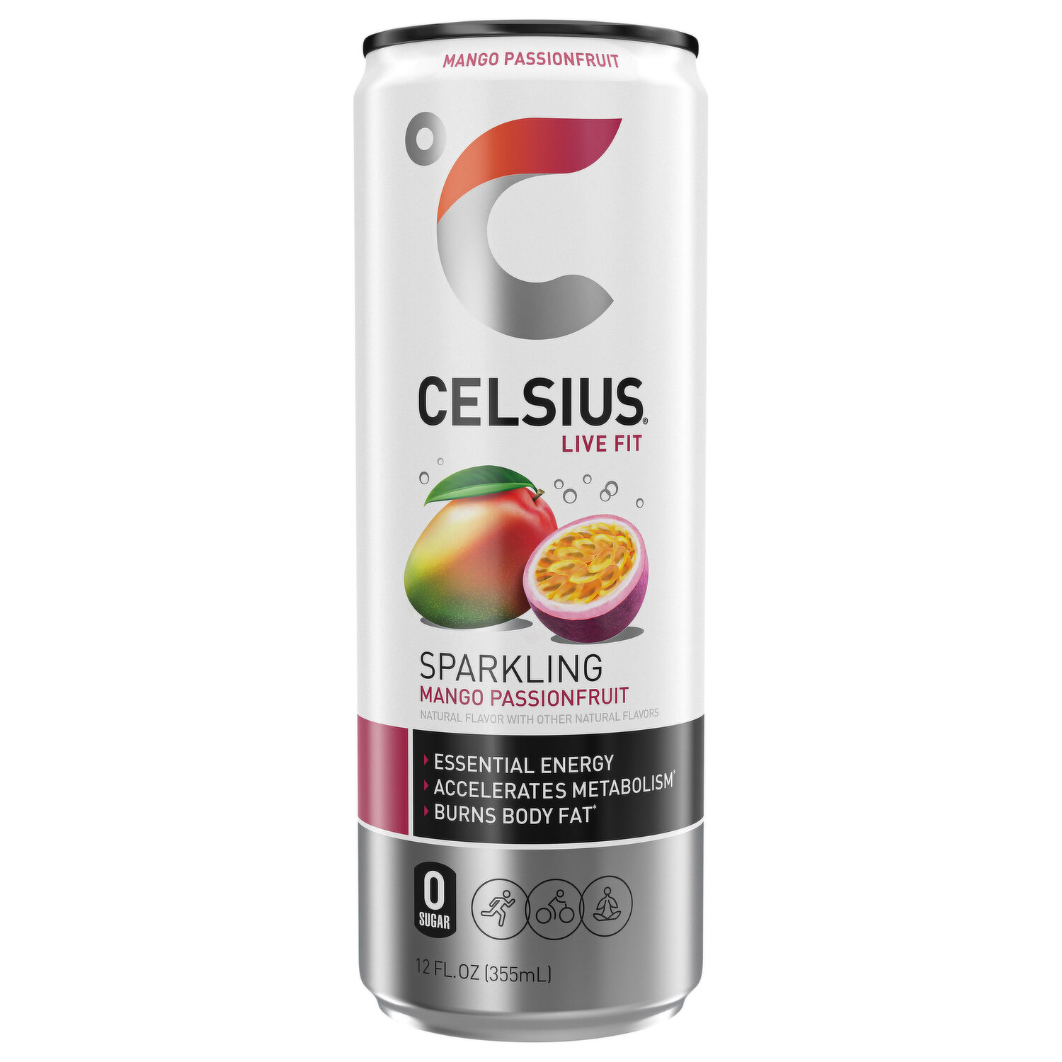 CELSIUS ZERO SUGAR FITNESS ENERGY DRINK - Single cans 