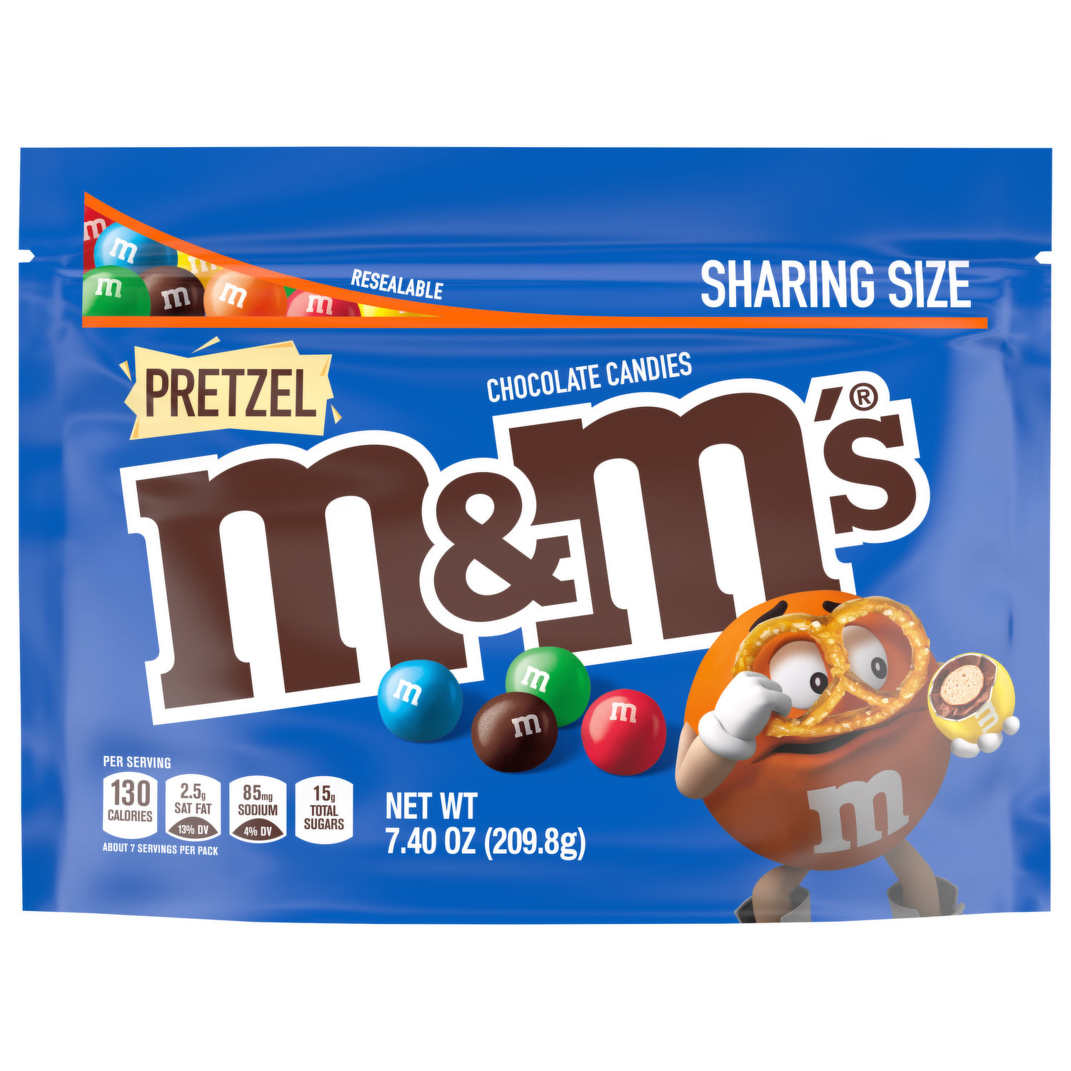 Save on M&M's Chocolate Candies Peanut Red White & Blue Mix Sharing Size  Order Online Delivery