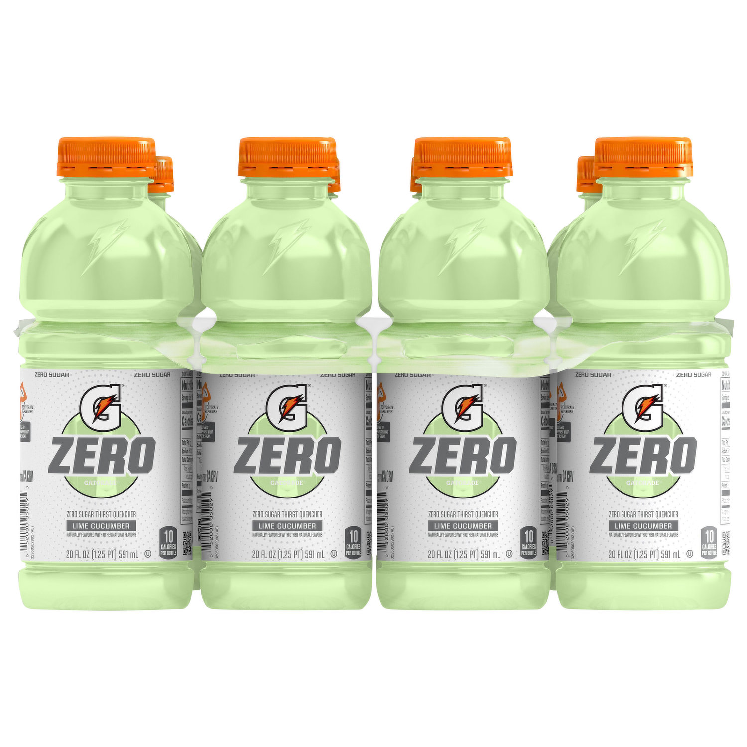 Gatorade Thirst Quencher, Zero Sugar, Cool Blue 8 Pack