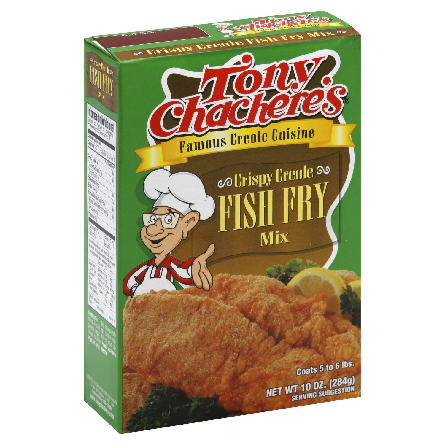 Seasoned, Crispy Shrimp Fry Seafood Batter Mix, 10 ounce - 2 pk - Louisiana  Made