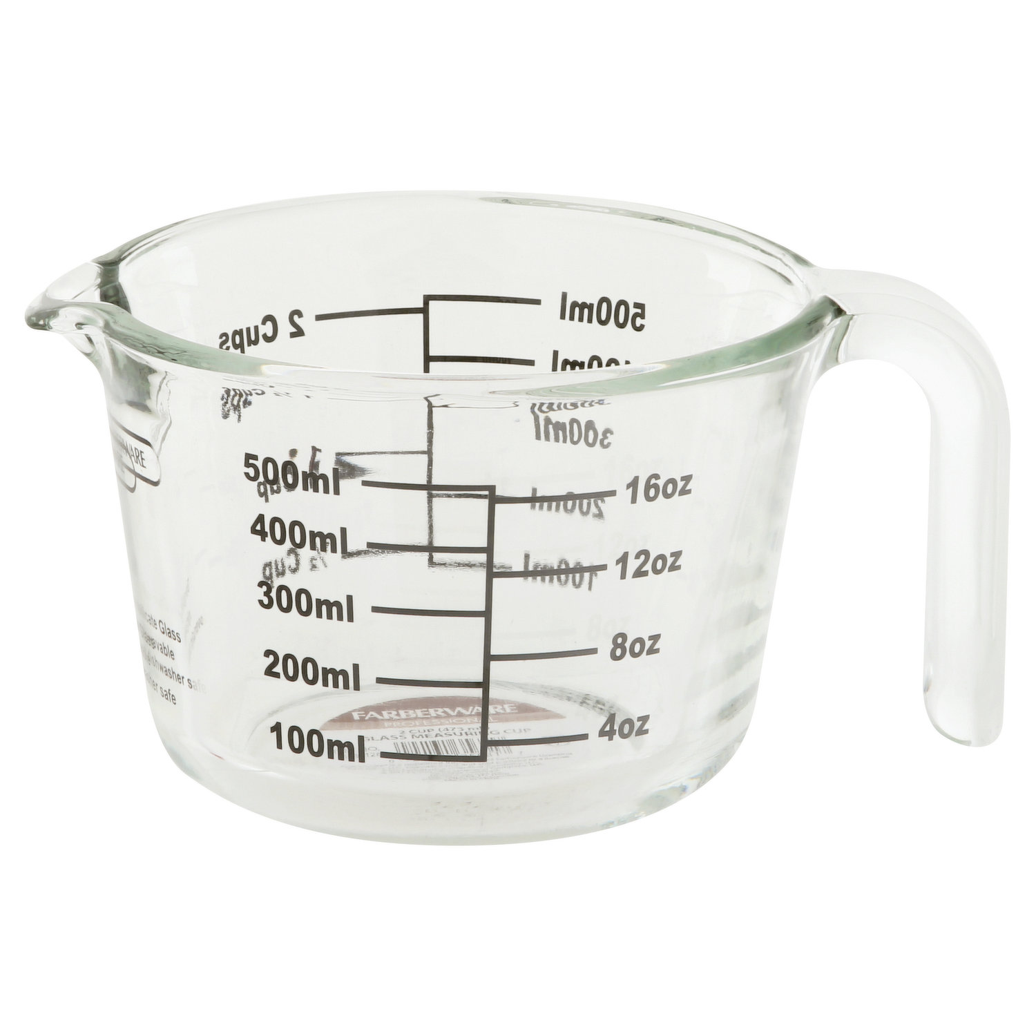 Farberware Pro Angled Measuring Cup - 2 Cups - Red