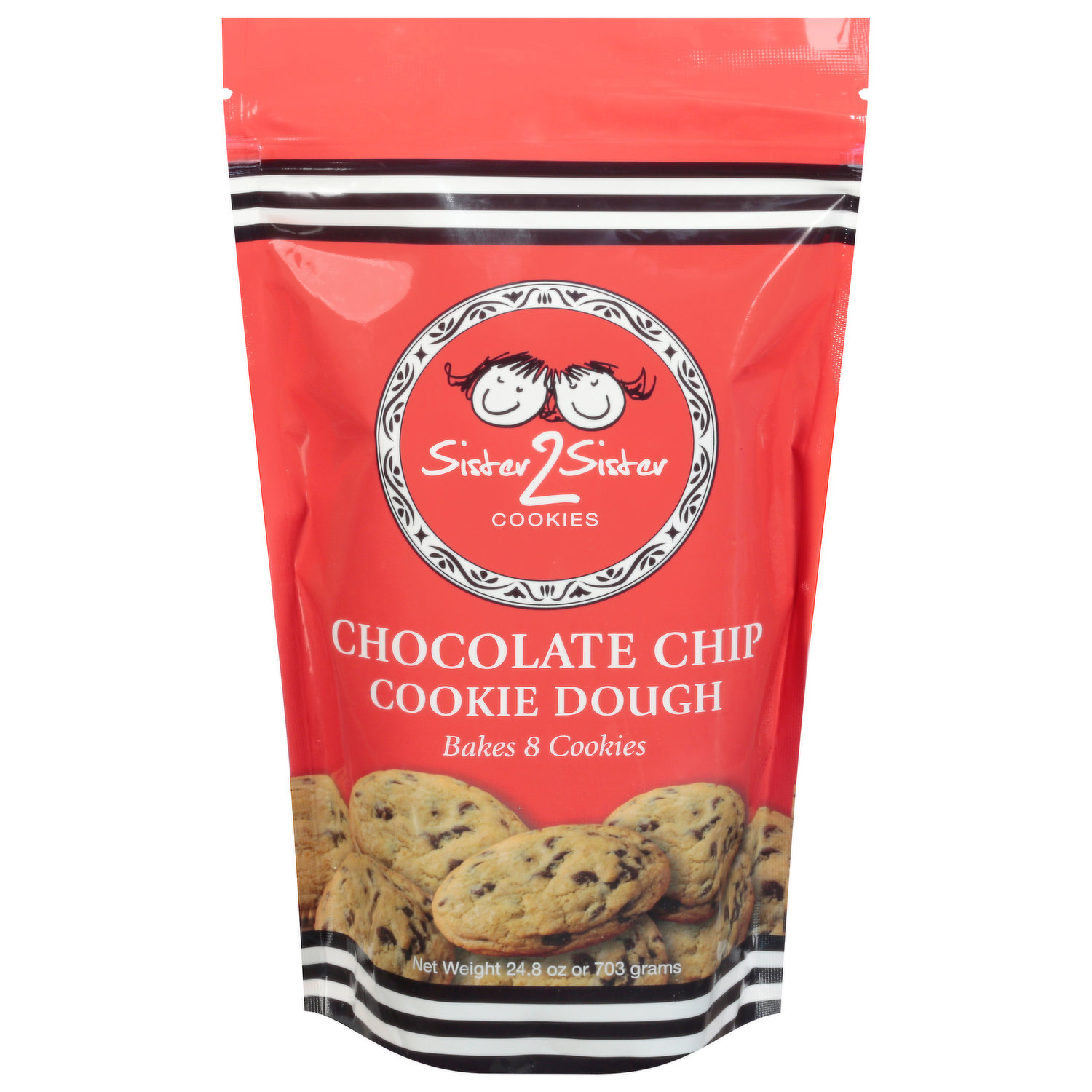 Sister2Sister Cookie Dough, Chocolate Chip - Brookshire's