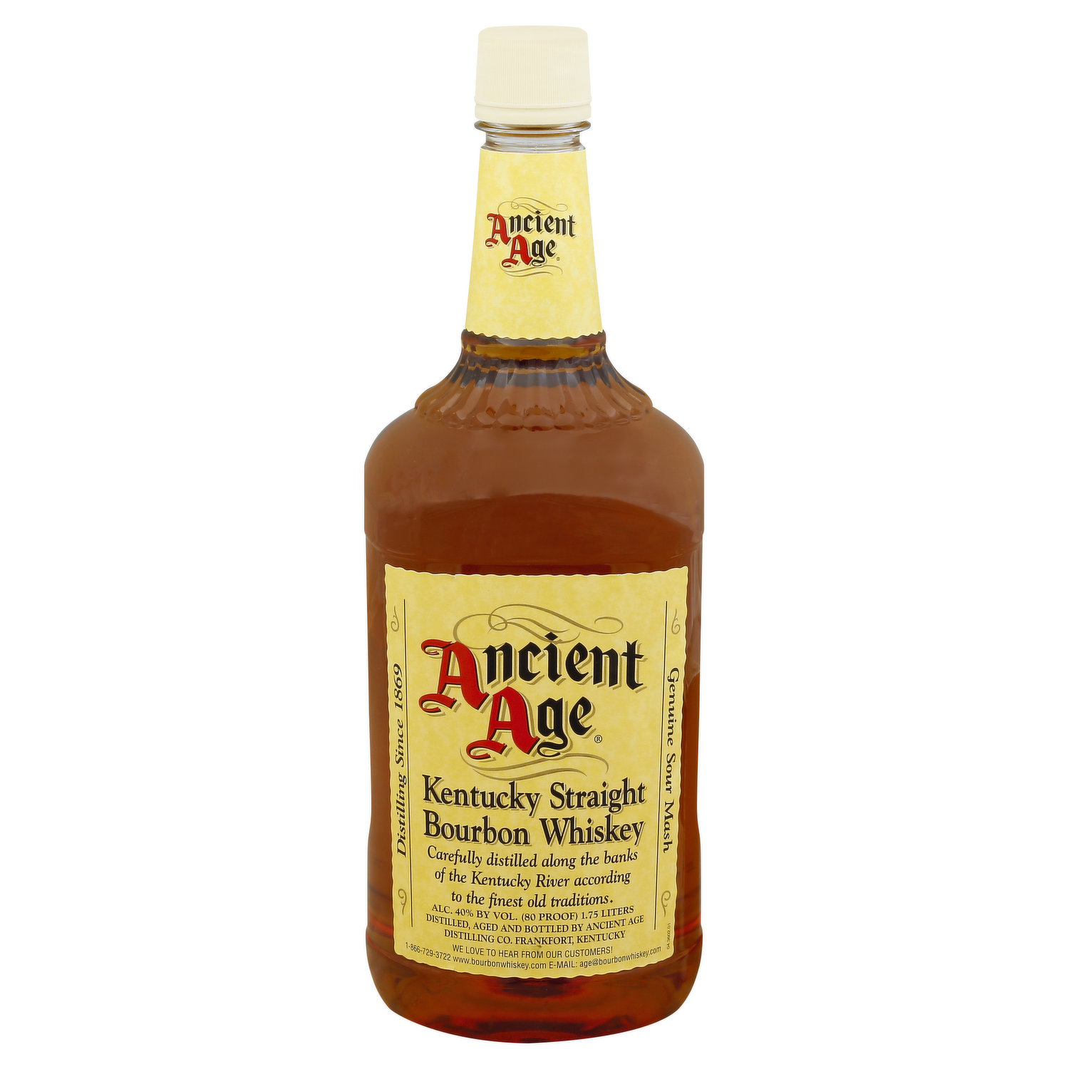 Ancient Age Whiskey, Bourbon, Kentucky Straight