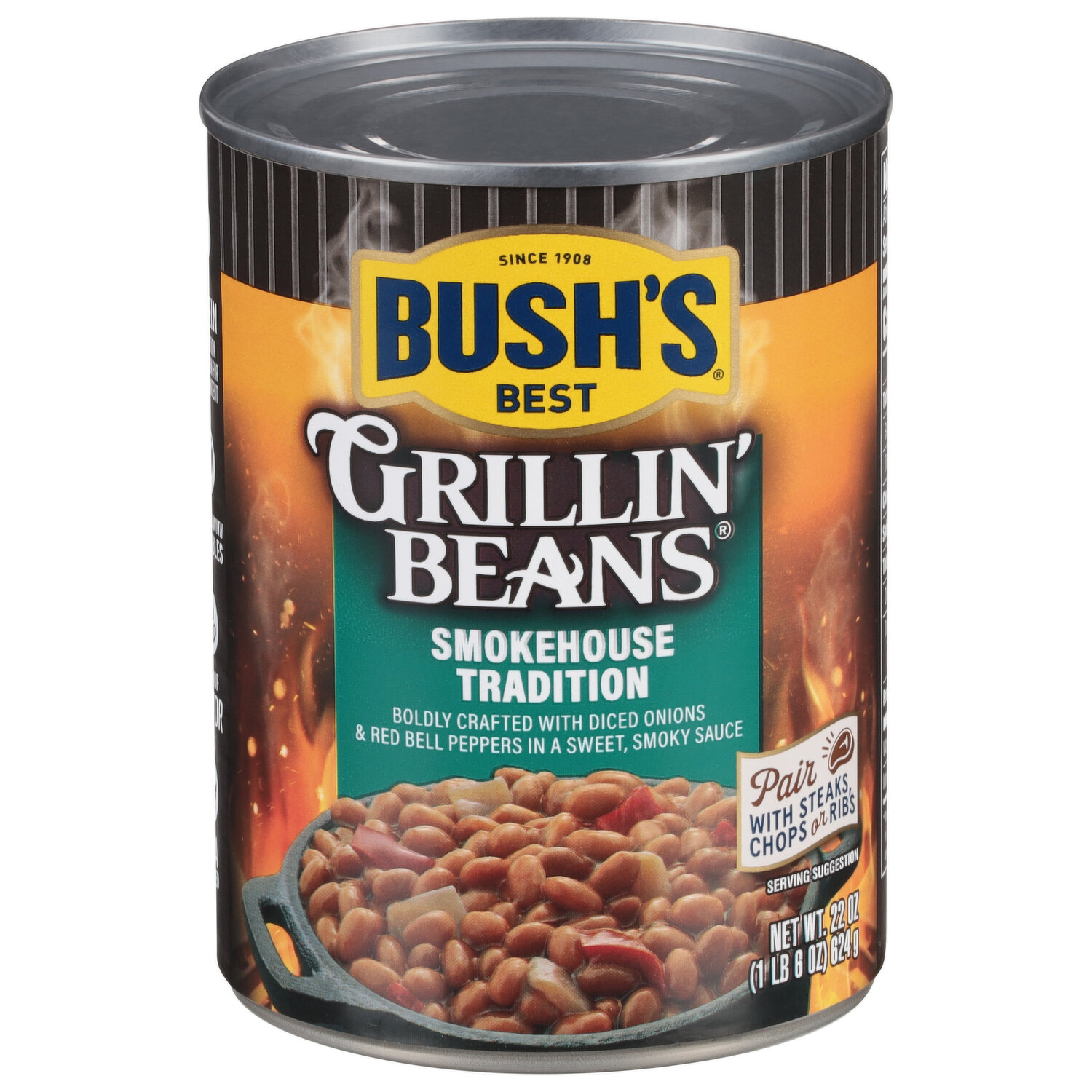 Bush's Best Reduced Sodium Pinto Beans - Brookshire's