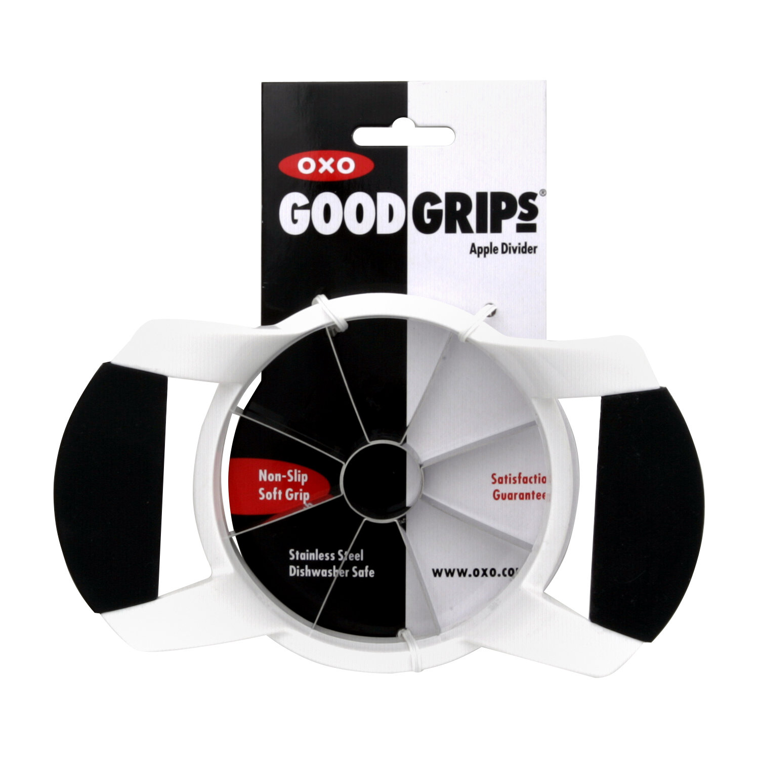 OXO Good Grips Apple Slicer, Corer and Divider,White