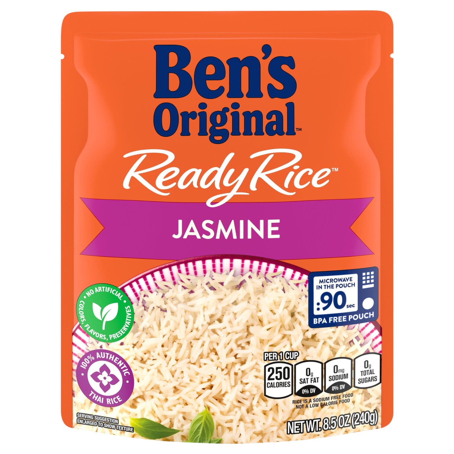 Ben's VITE & BON riz aux légumes du potager - 132 g