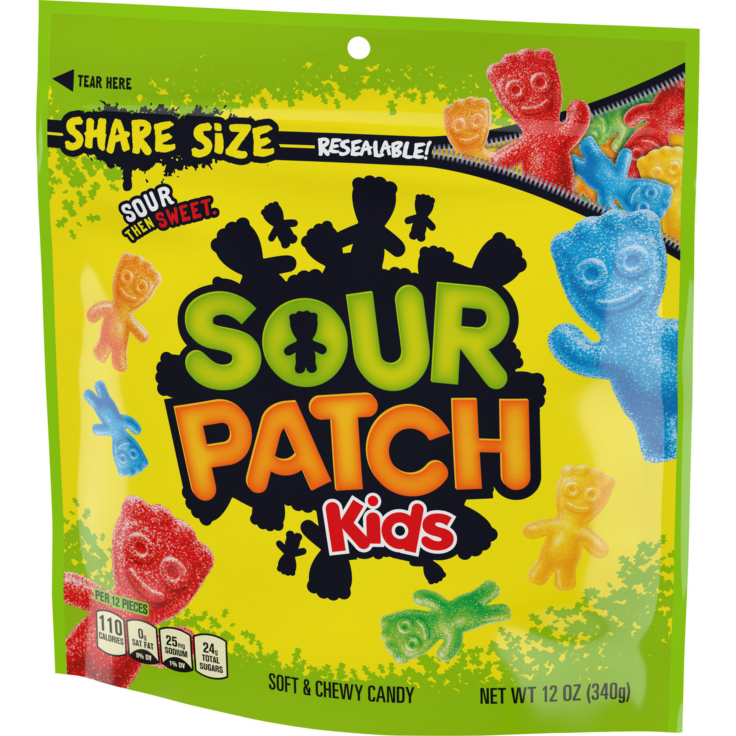 Sour Patch Kids Assorted Candy Flavored Lip Balms, 10-Pack