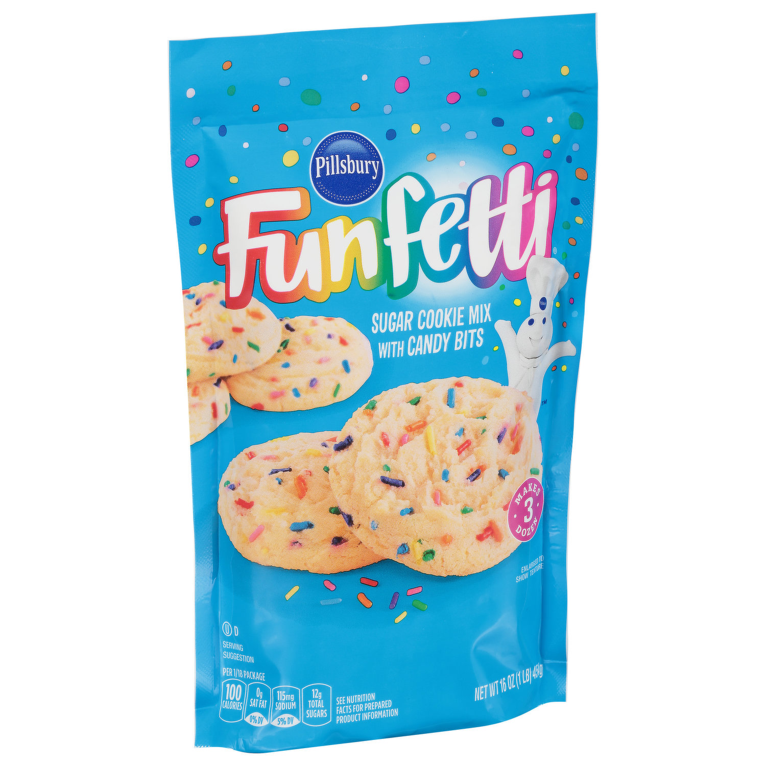 Pillsbury Sugar Cookie Mix with Candy Bits - Super 1 Foods