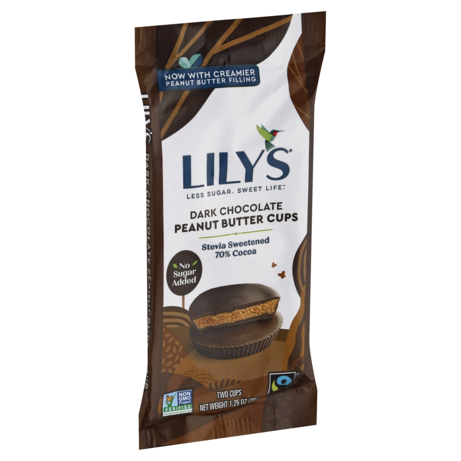 Lily's Crispy Rice Dark Chocolate Bar, No Sugar Added, 55% Cocoa