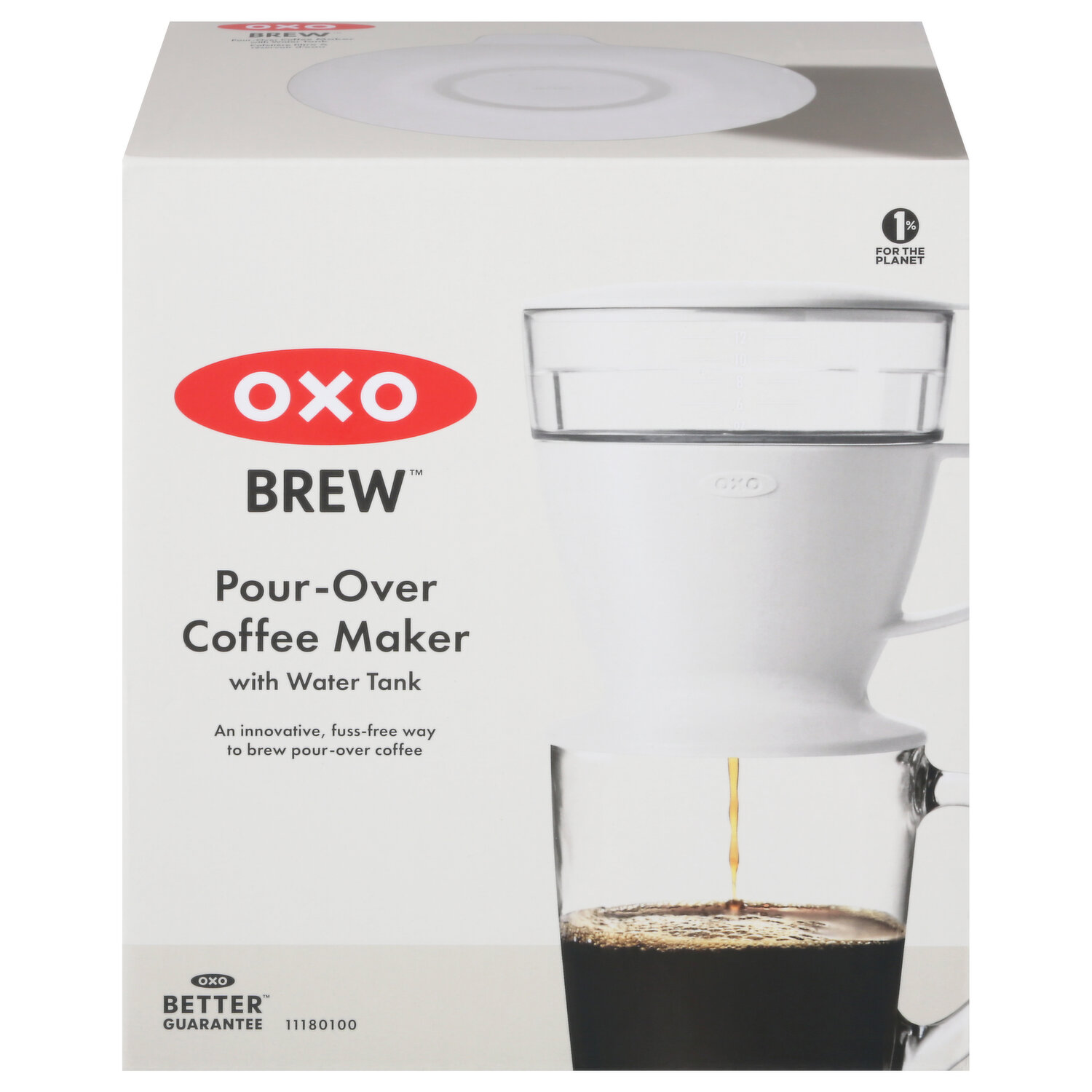 Pour-Over Coffee Maker with Water Tank