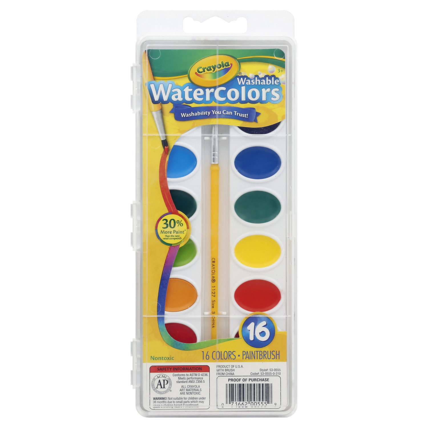 low price watercolors paint set astm