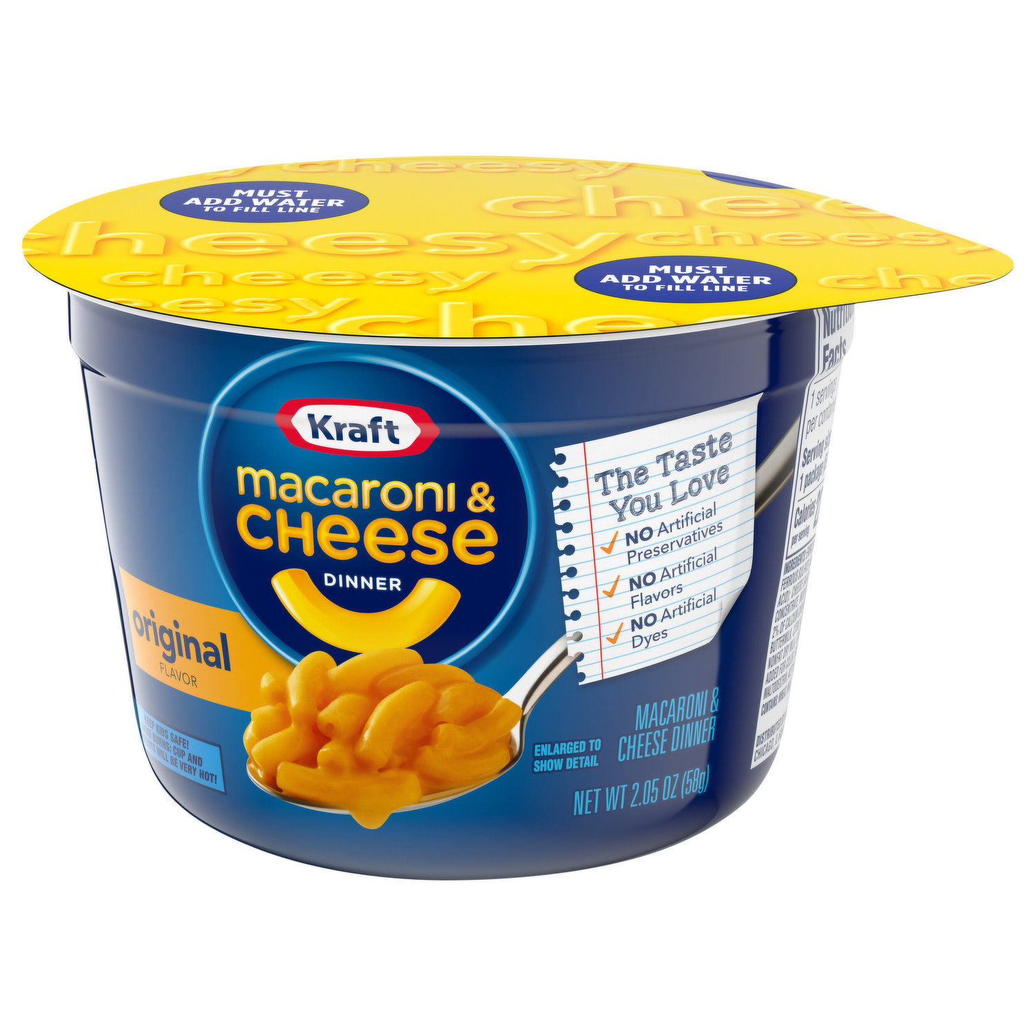 Kraft Macaroni and Cheese Dinner, Original Flavor