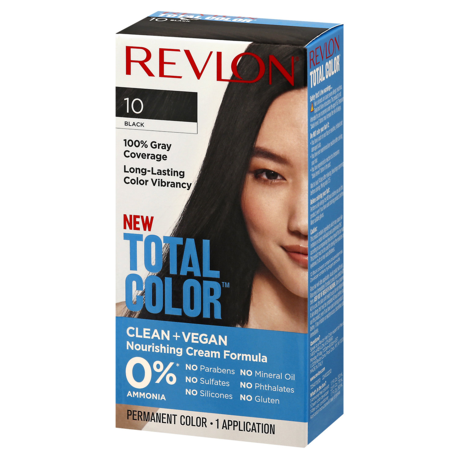 Revlon Permanent Color, Black 10 Revlon Permanent Color, Black 10