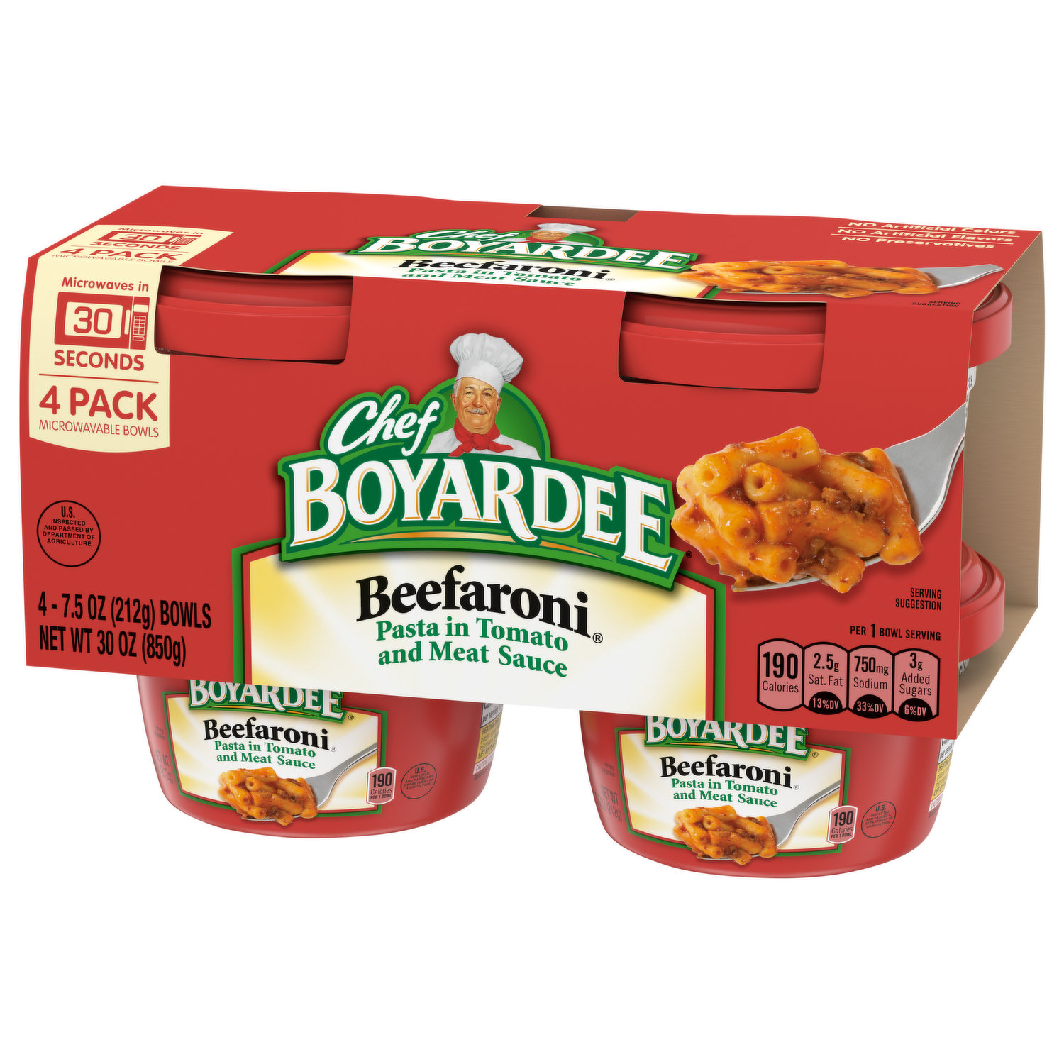 Save on Chef Boyardee Mini Micro Beef Ravioli in Tomato & Meat