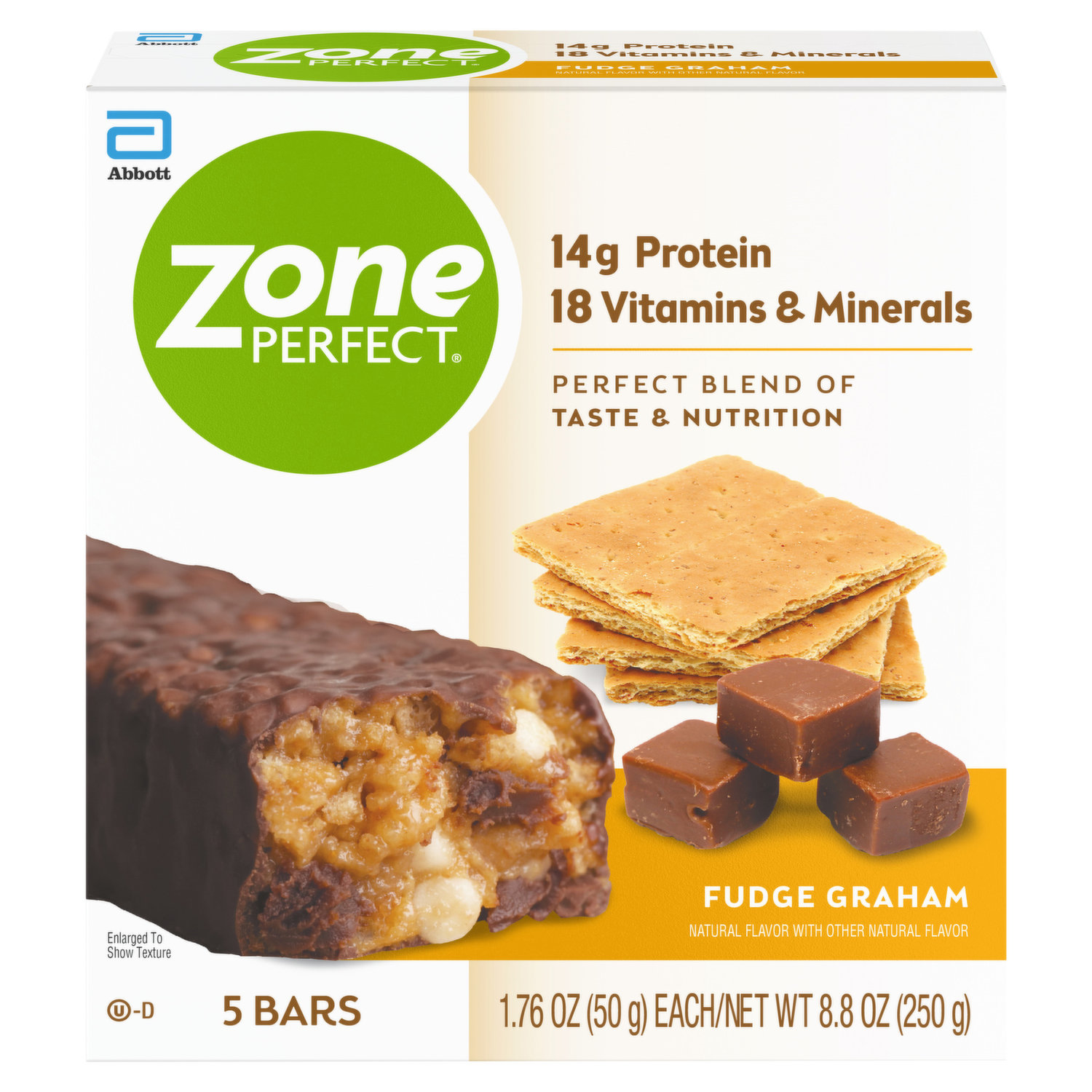 Zone Perfect Nutrition Bars, Fudge Graham