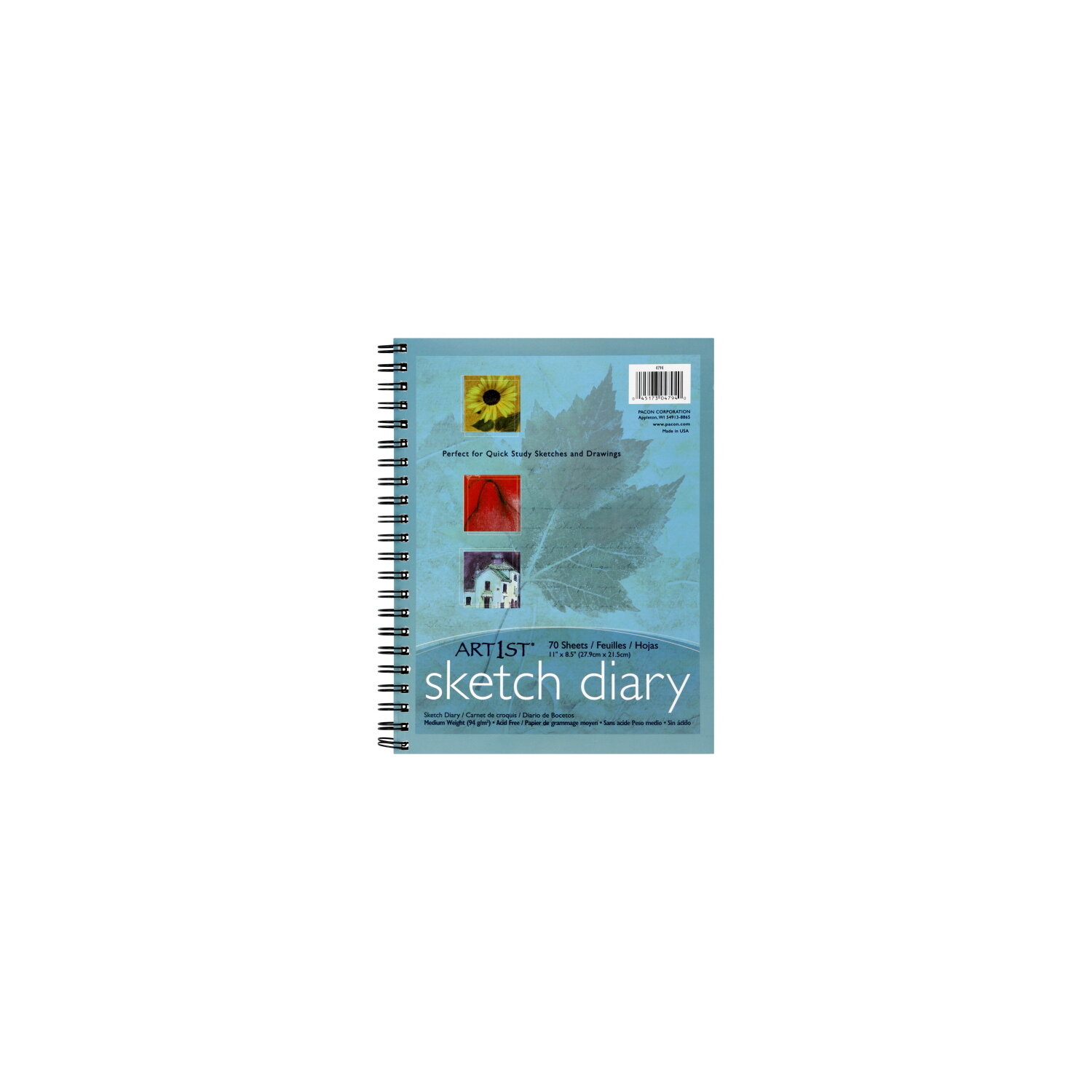 Pacon Art 1st 8.5 x 11 Sketch Book, 70-Sheets